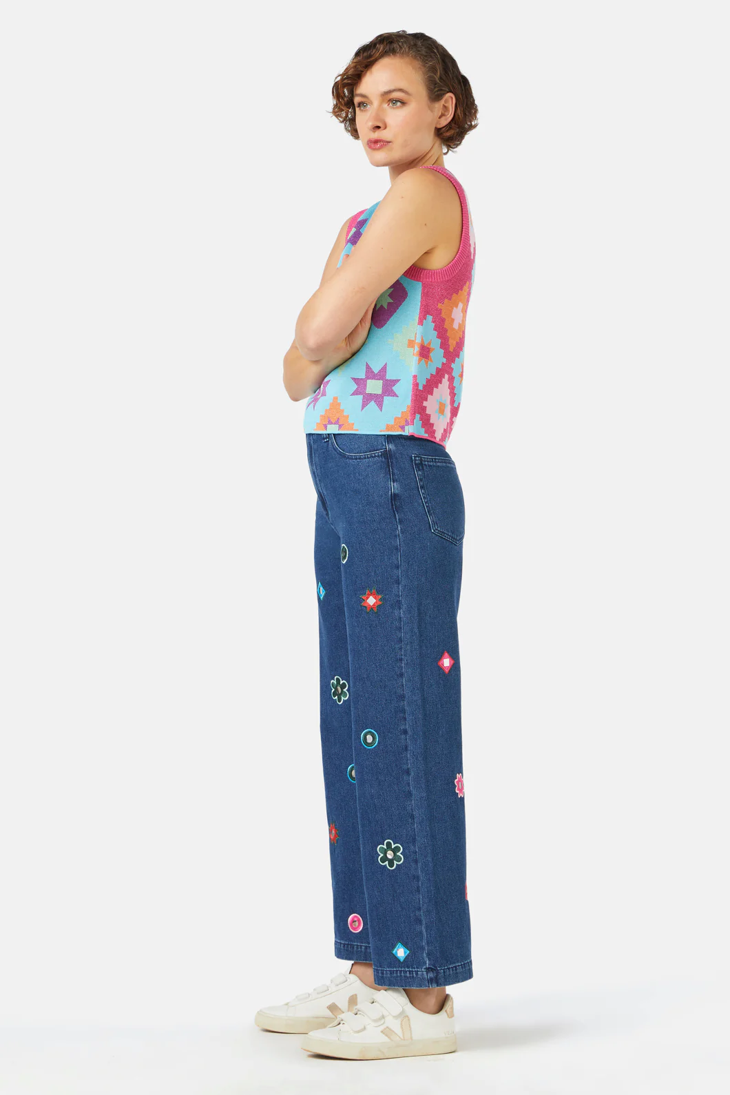 Magic Carpet Reversible Knit Vest - Image 4