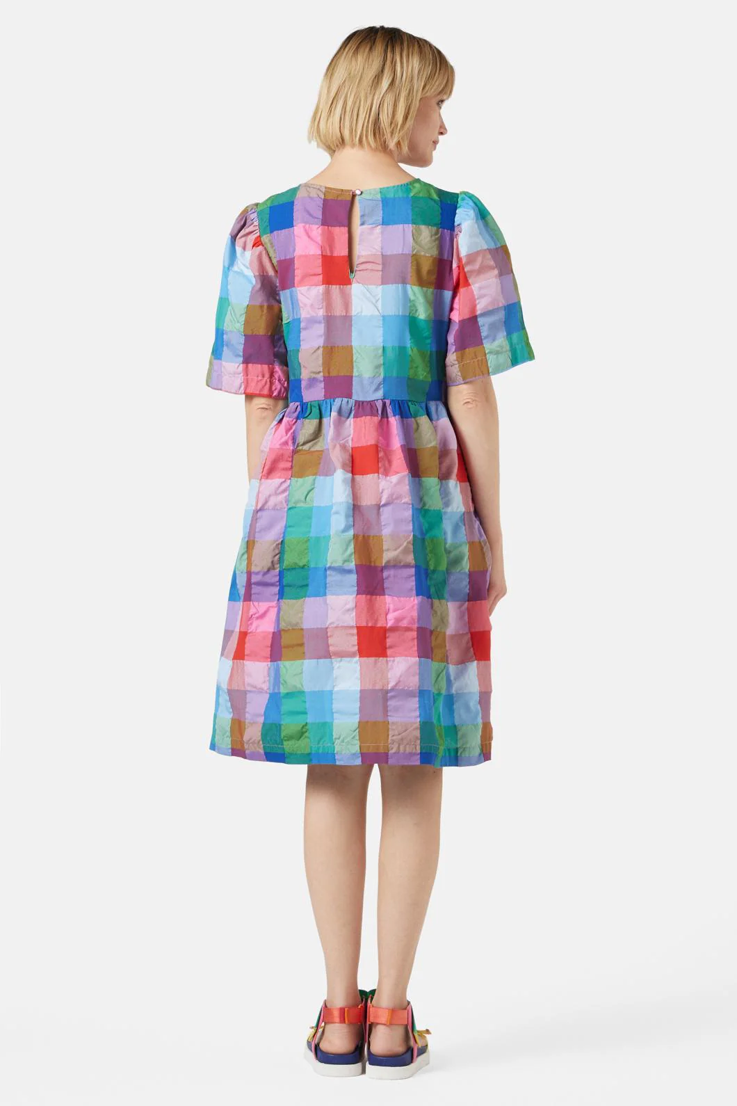 Mathilda Check Dress - Image 4