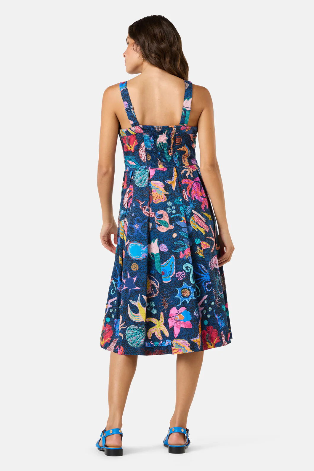 Mermaid Print Apron Dress - Image 3