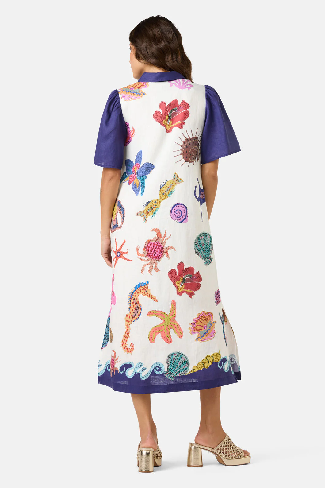 Mermaid Vacation Midi Dress - Image 3