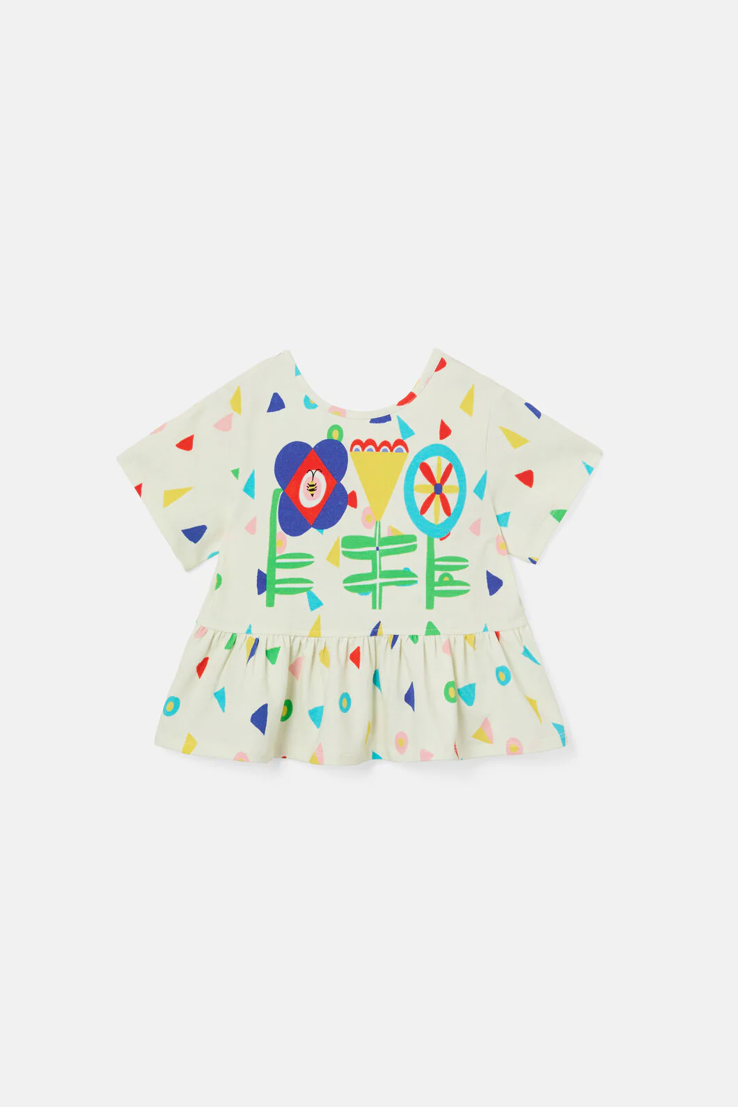 Mini Floral Kids Petal Top - Image 3