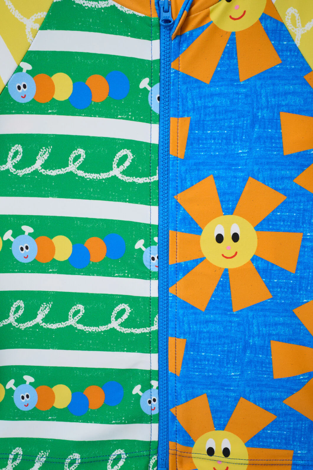 Mix Match Kids Swim Zip Top - Image 3