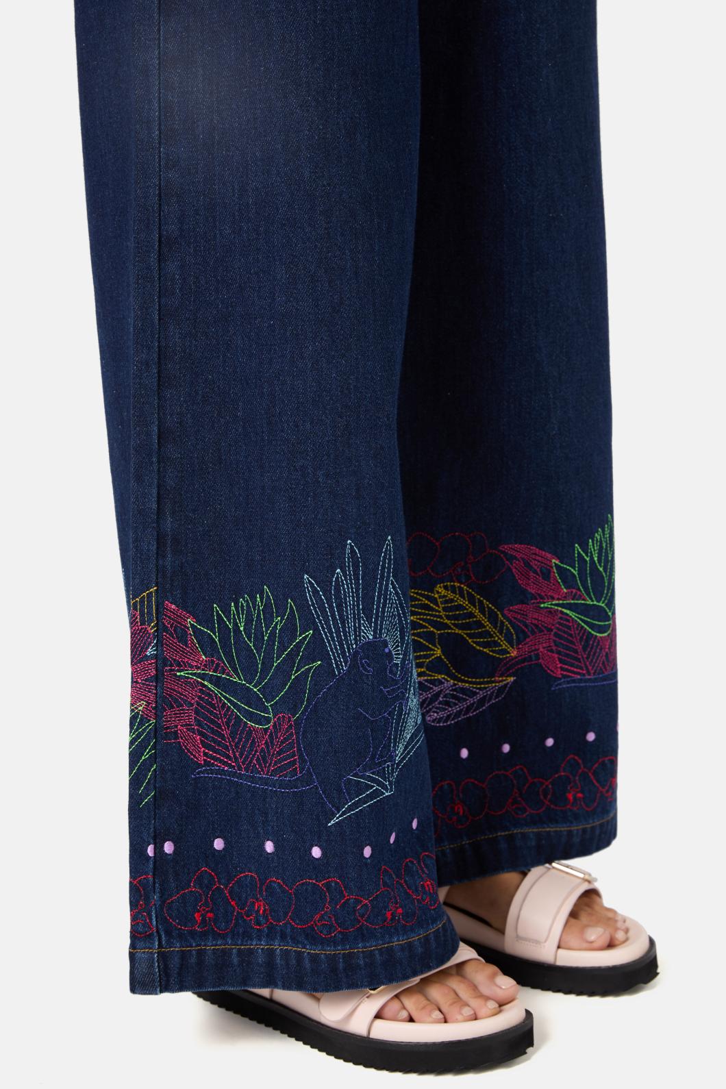 Monkey Forest Denim Jean - Image 6