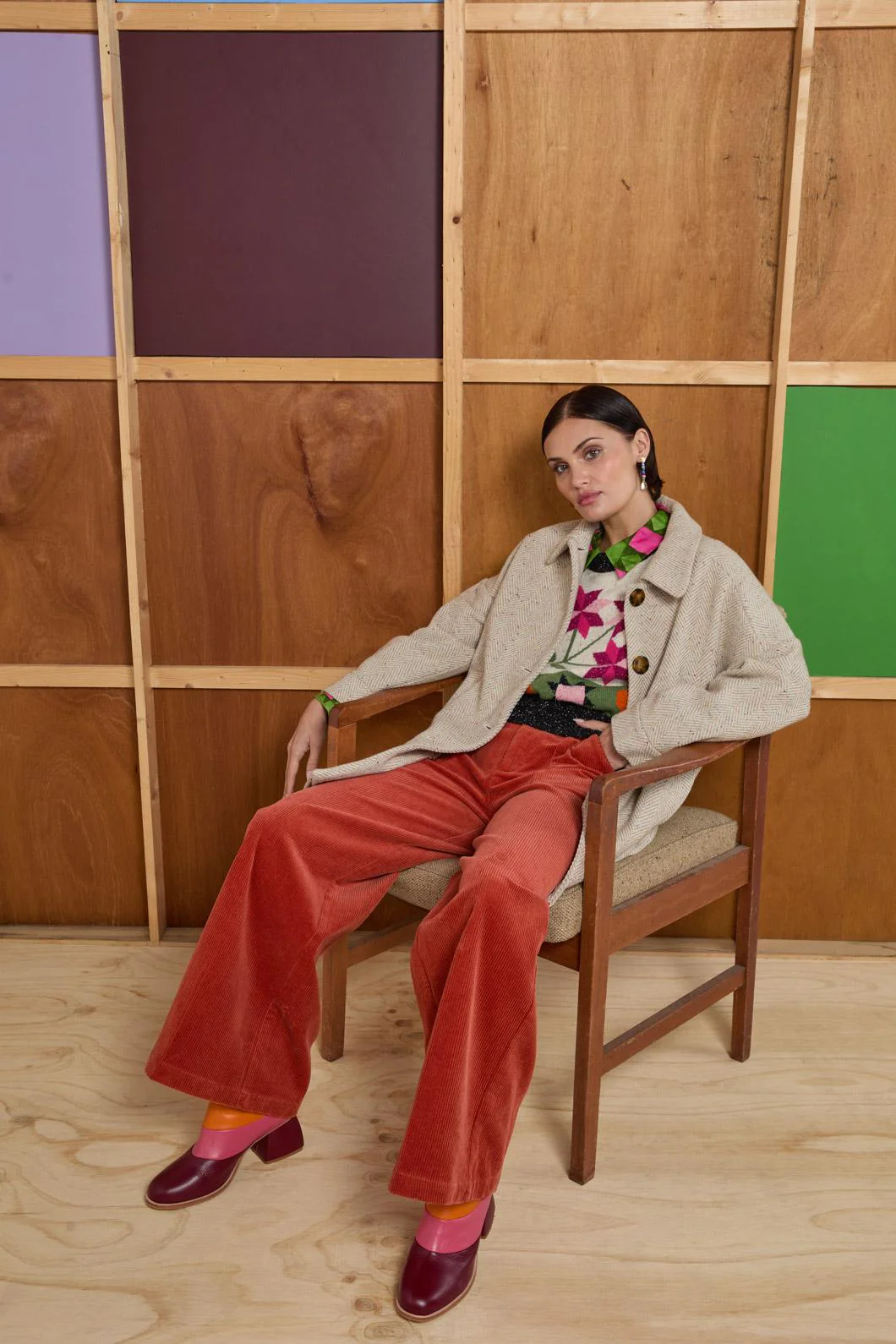 Morrie Flare Cord Pant - Image 2
