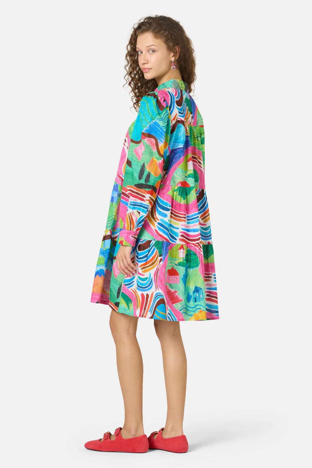 Mountain Magic Shirt Dress - Image 6