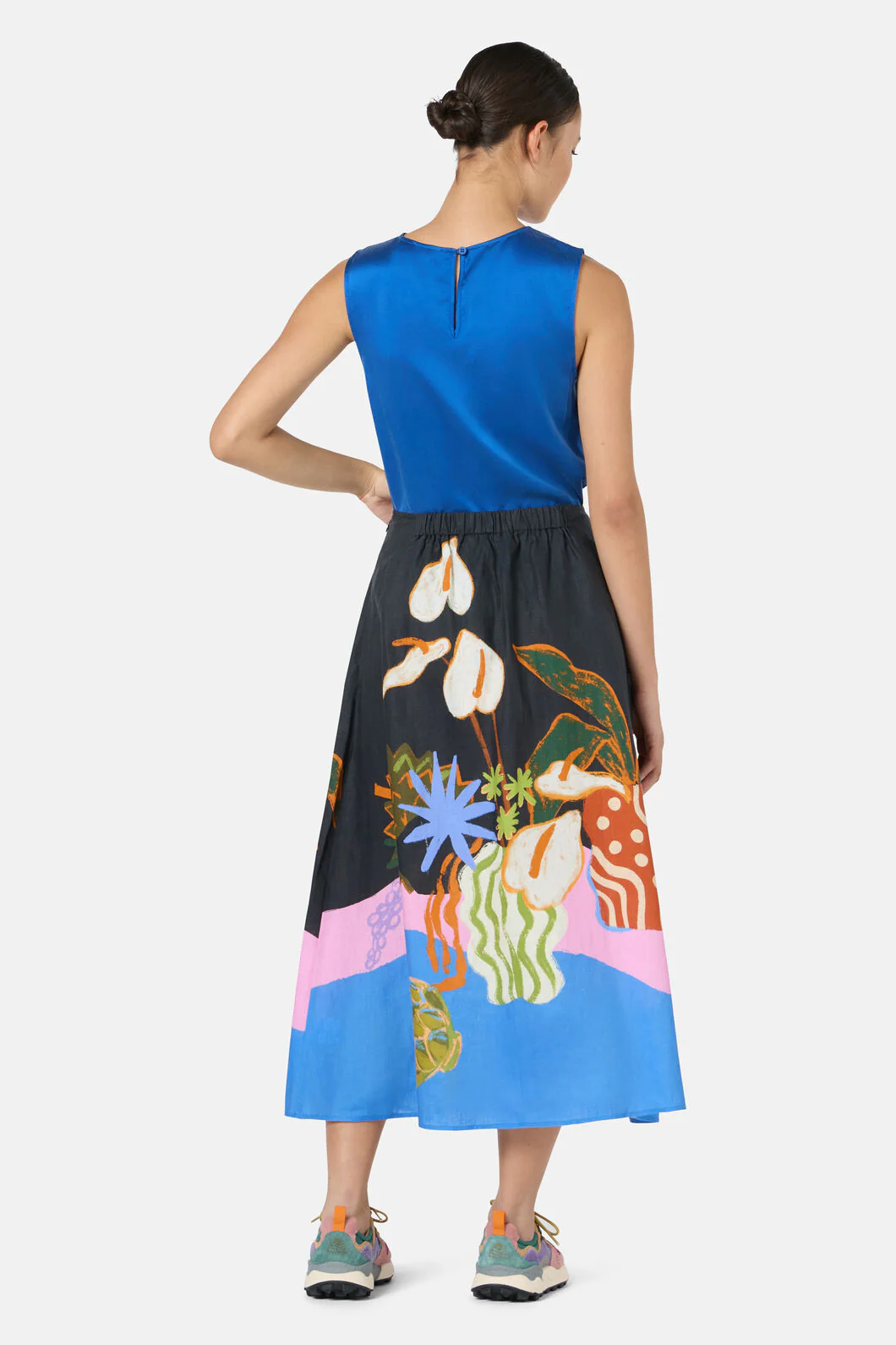 Natural Form Midi Skirt - Image 3