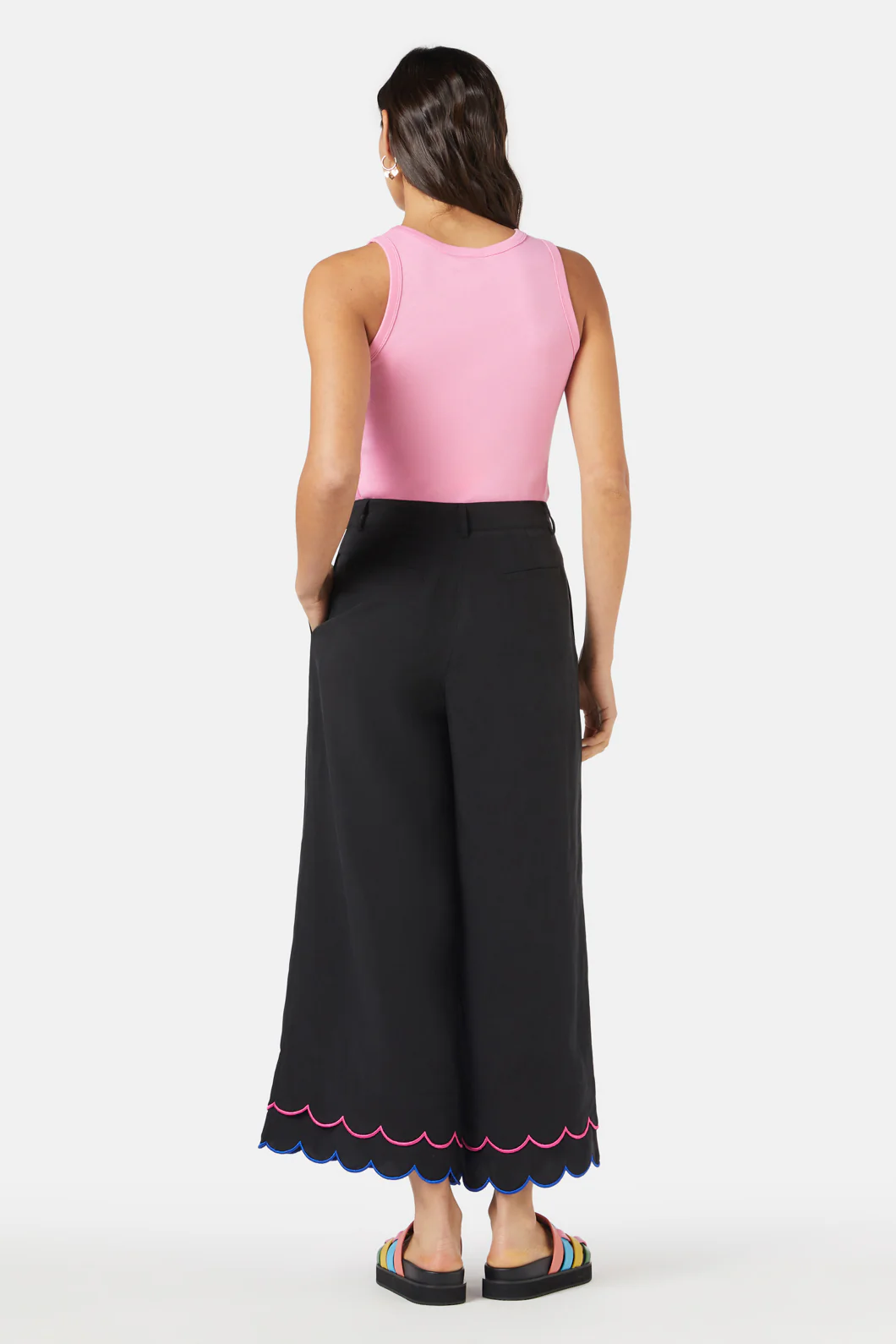 Neon Scallop Emb Pant - Image 4