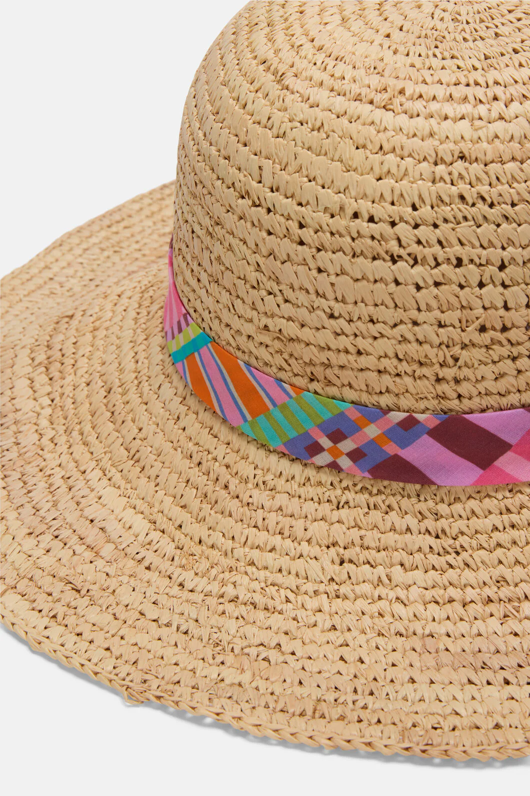 On Holiday Raffia Sunhat - Image 3