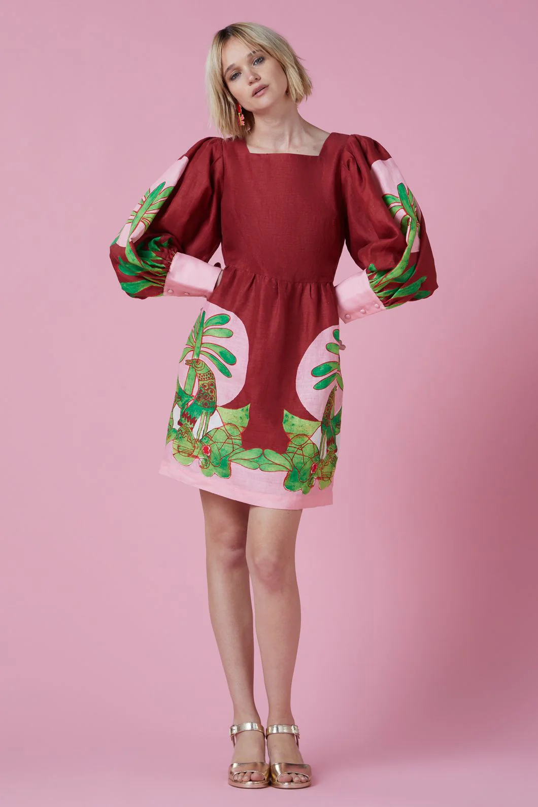 Palm Pals Mini Dress - Image 4