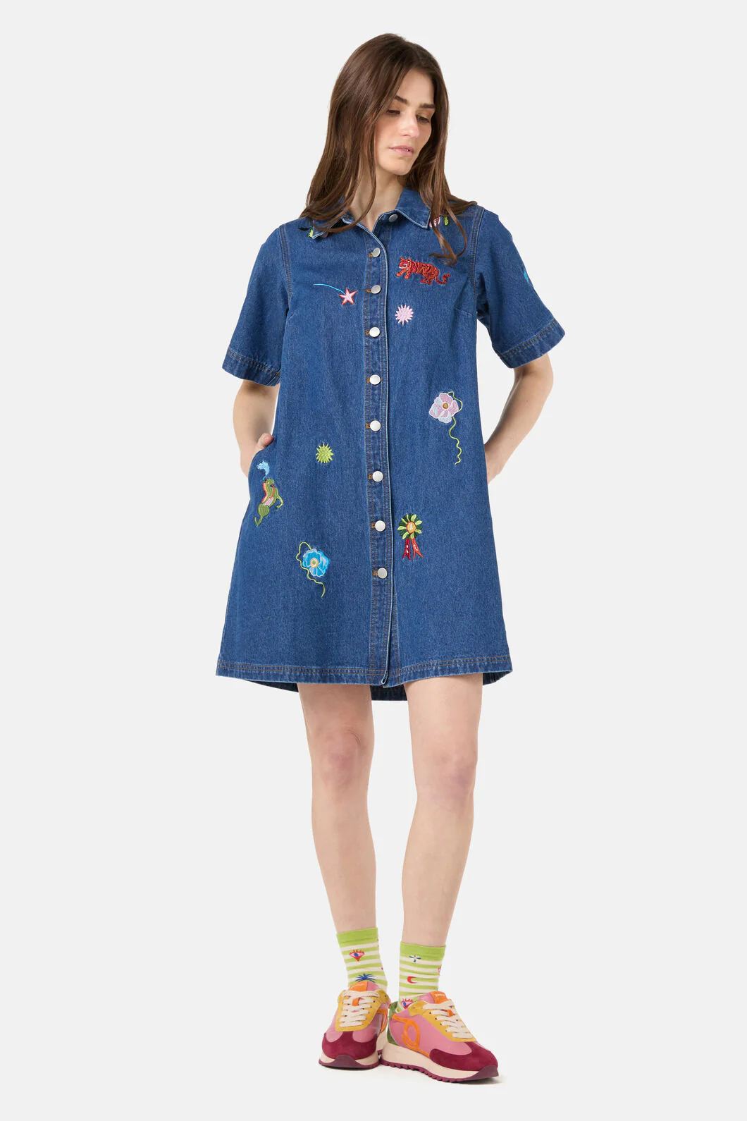 Parade Denim Dress - Image 4
