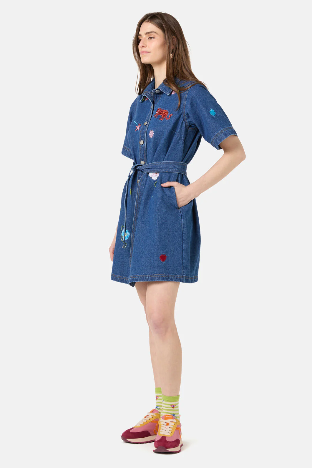 Parade Denim Dress - Image 6