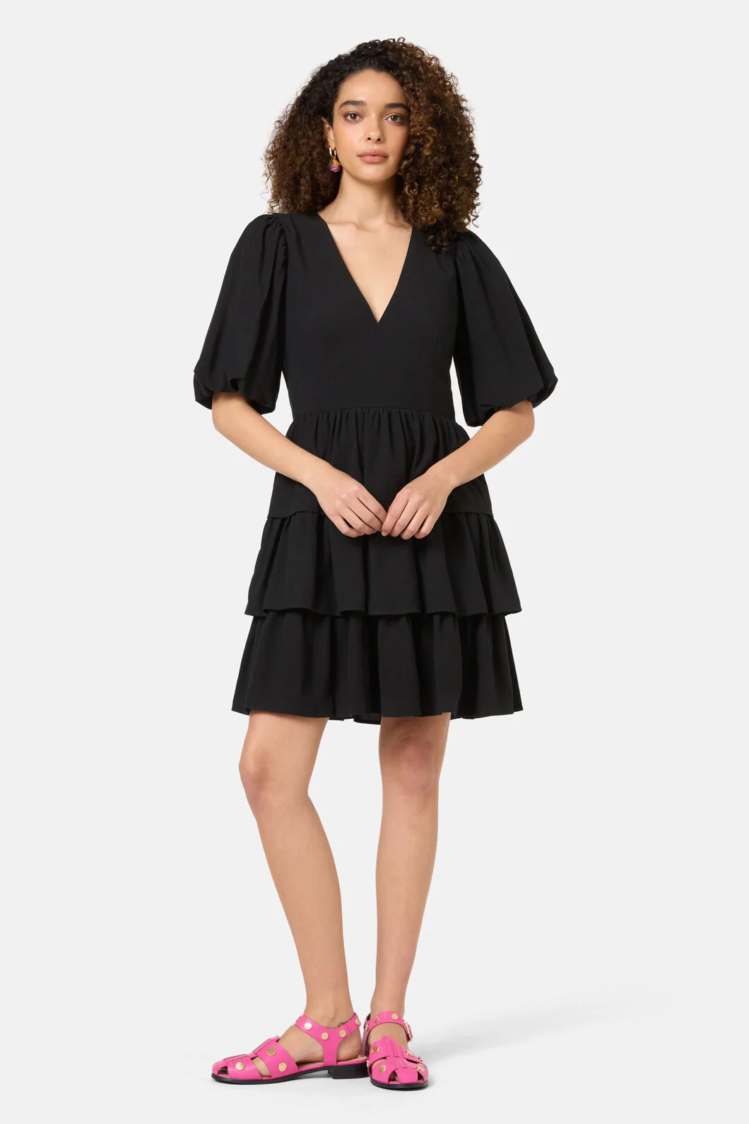 Party People Ruffle Dress - Image 2