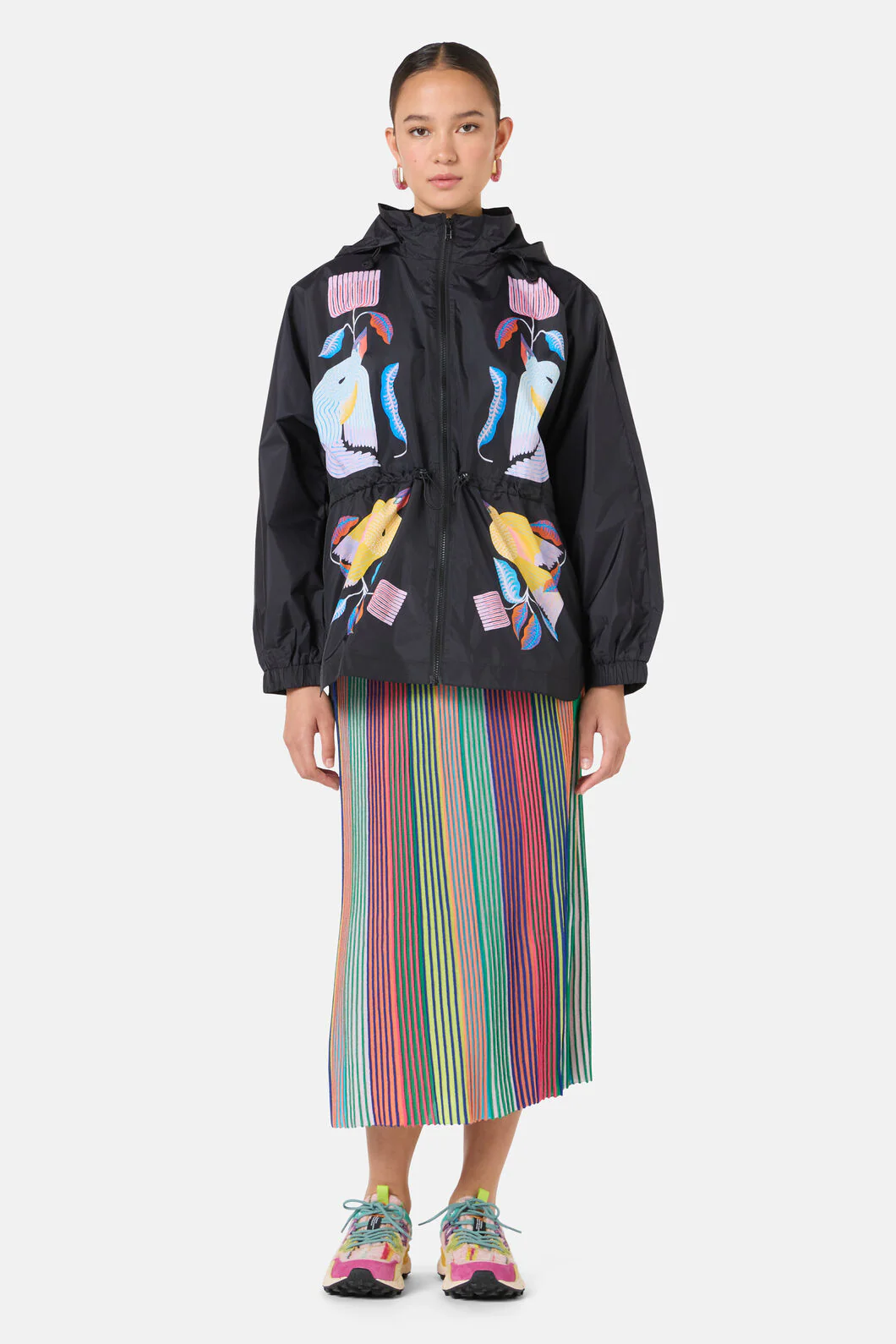 Past Lover Print Anorak - Image 4
