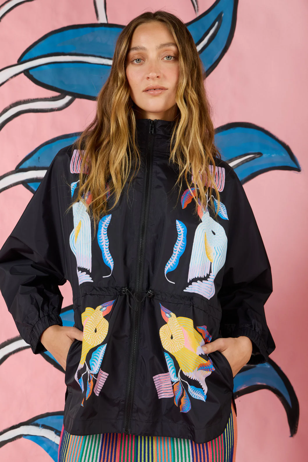 Past Lover Print Anorak - Image 8