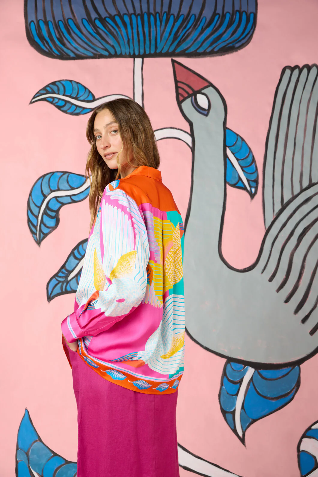 Past Lover Print Shirt - Image 2