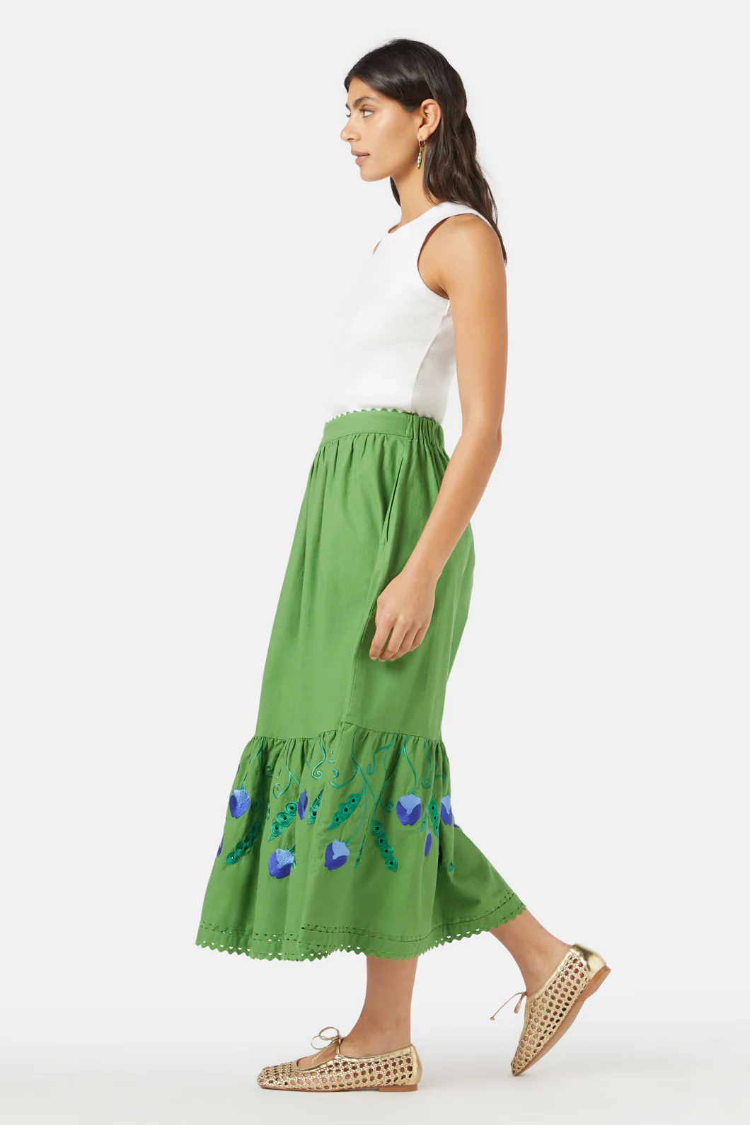 Peas Anglaise Skirt - Image 3