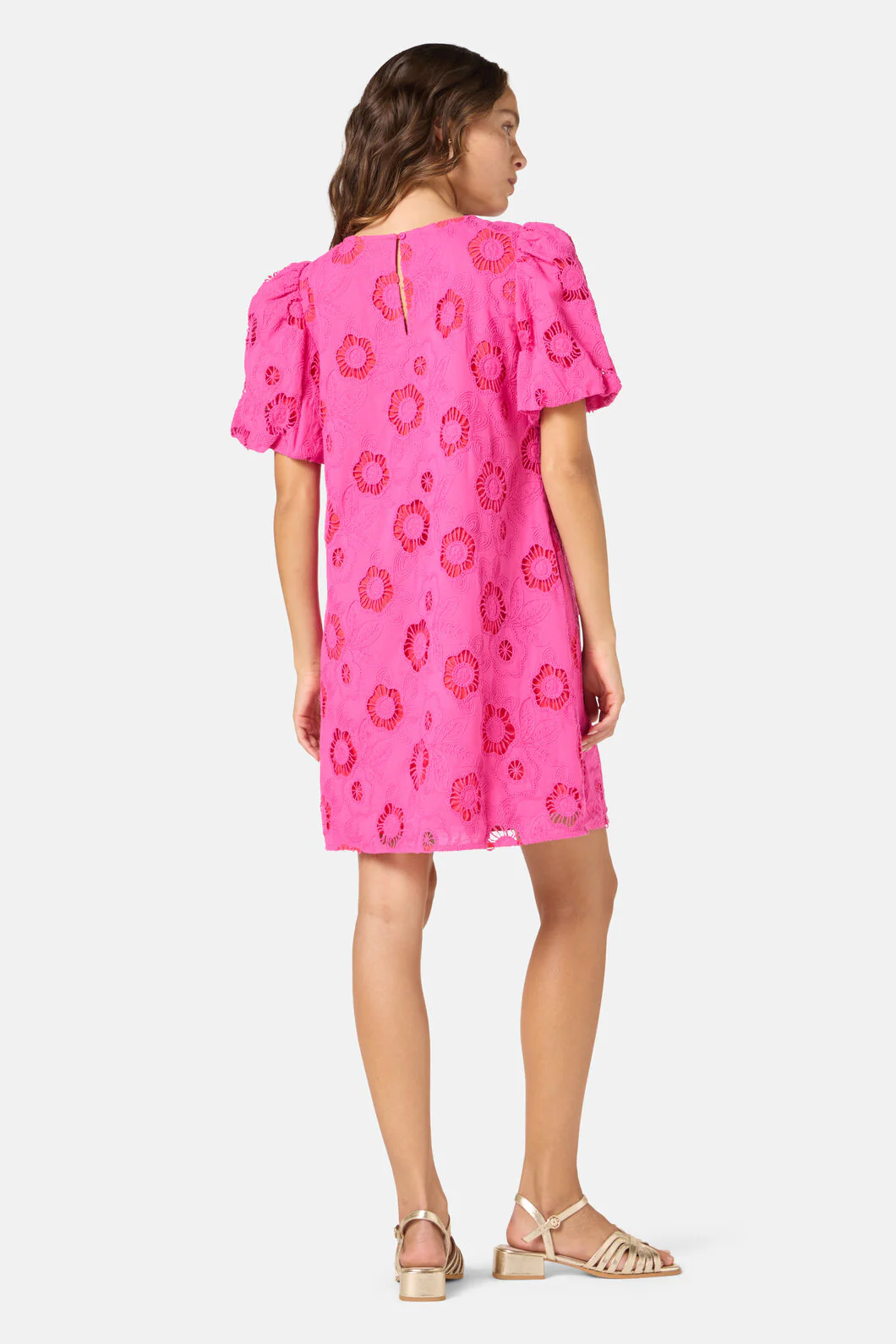 Peek A Bloom Shift Dress - Image 4