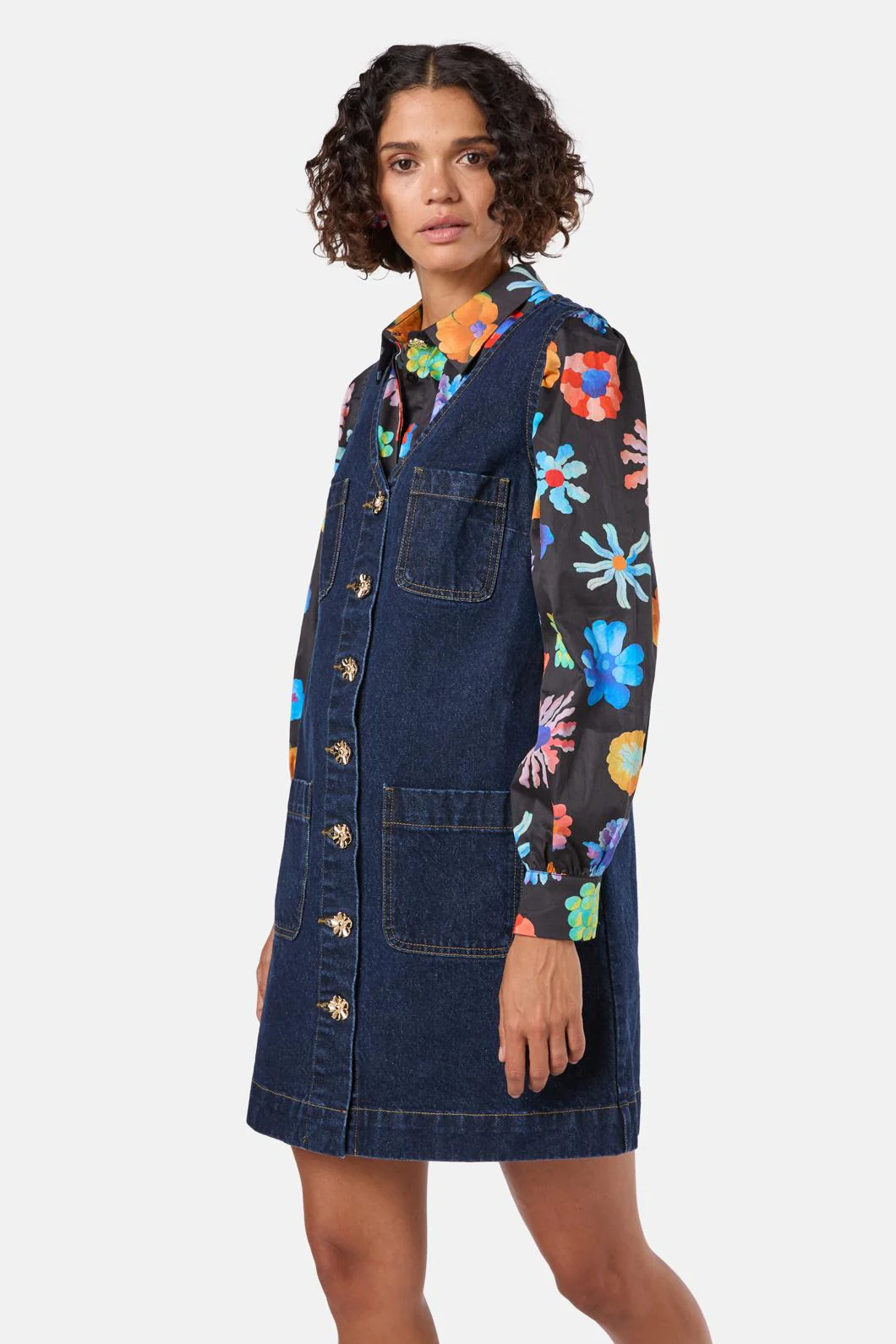 Picking Flowers Pinafore - Image 2