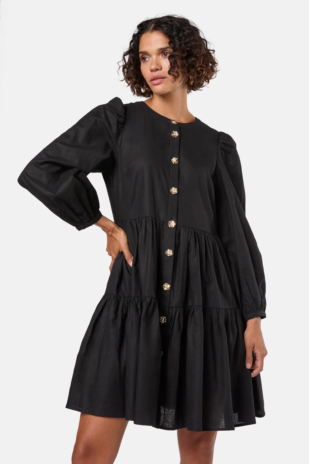 Picking Flowers Tiered Dress - Image 2