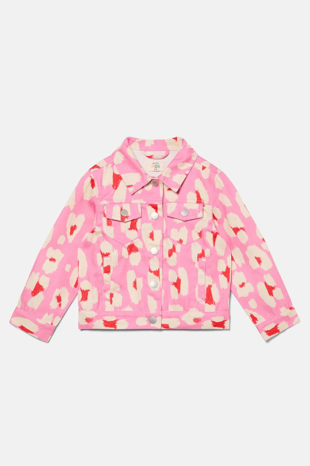 Pink Leopard Kids Jacket - Image 2