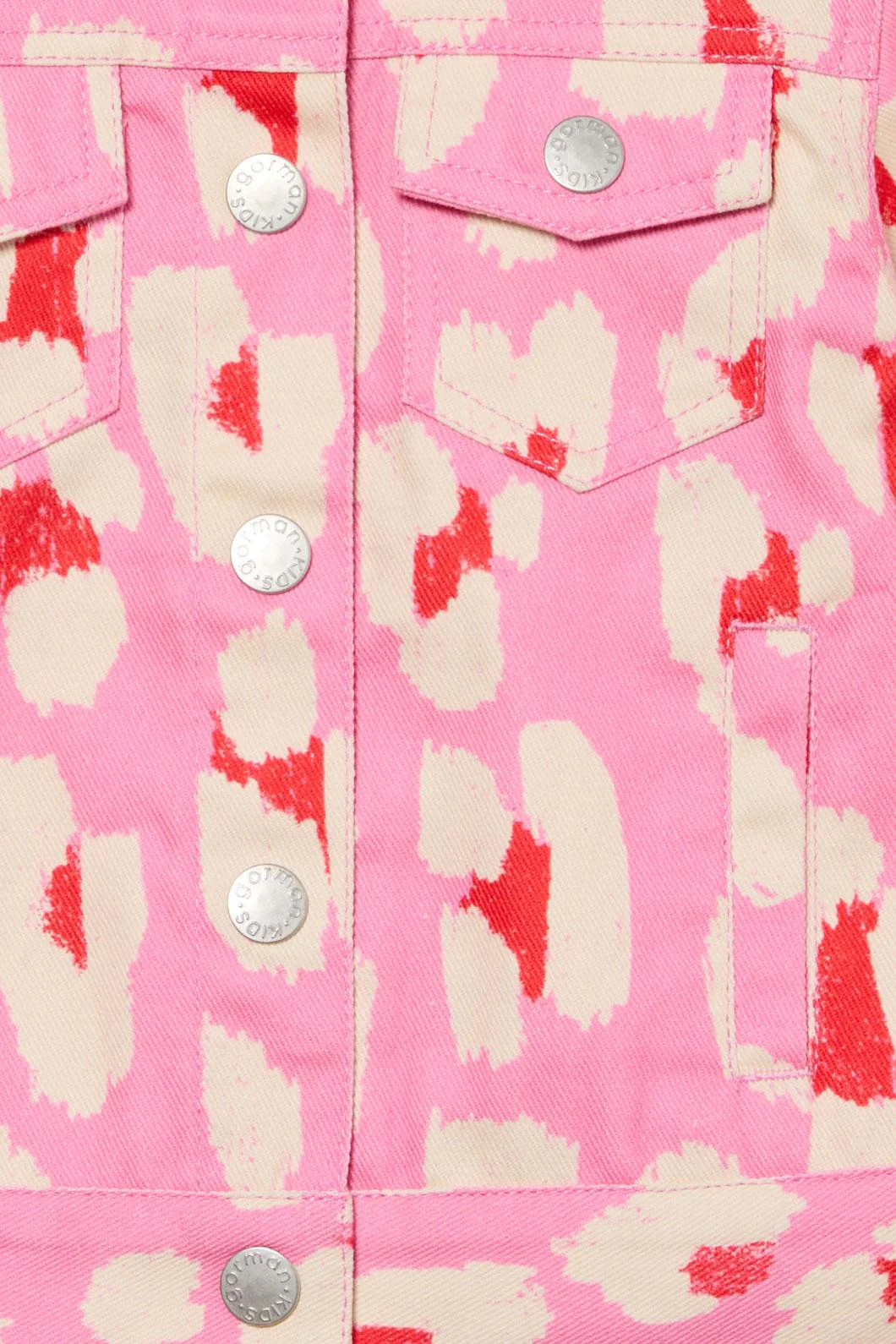Pink Leopard Kids Jacket - Image 3