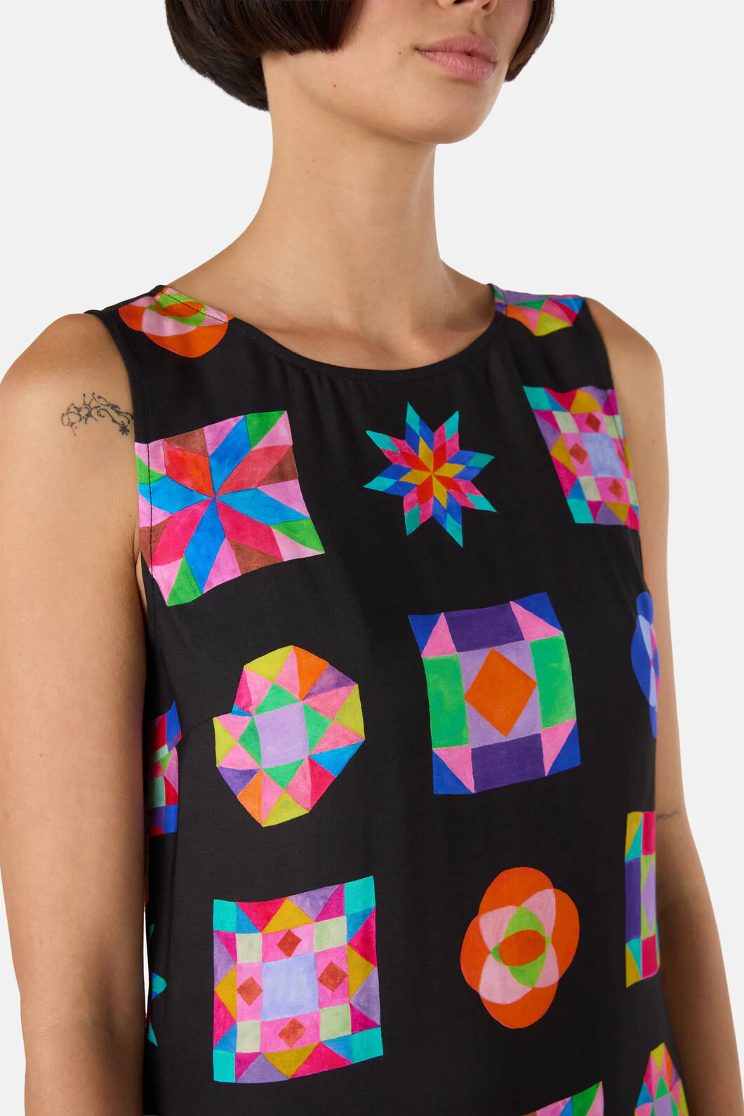Pinwheel Midi Dress - Image 6