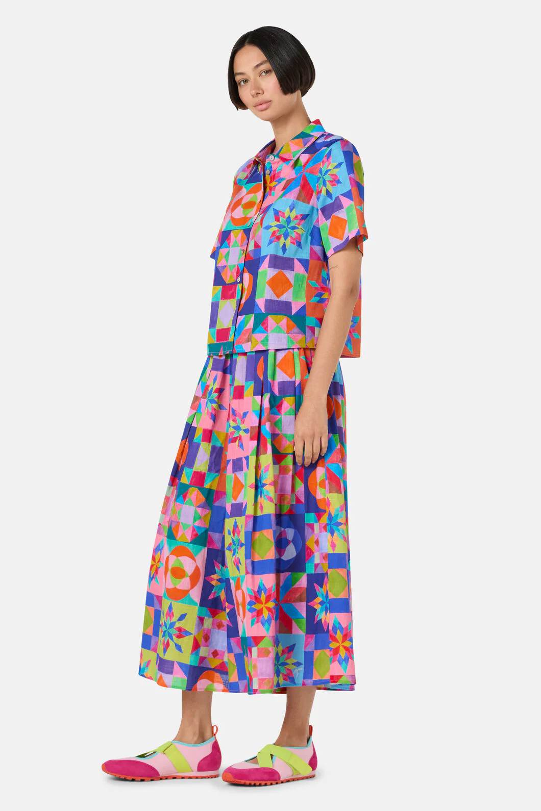 Pinwheel Printed Shirt - Image 4