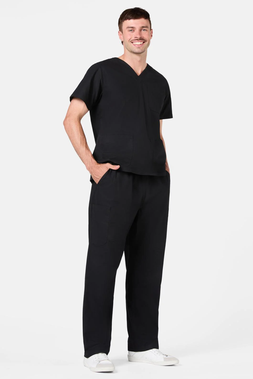 Plain Black Scrub Set - Image 6
