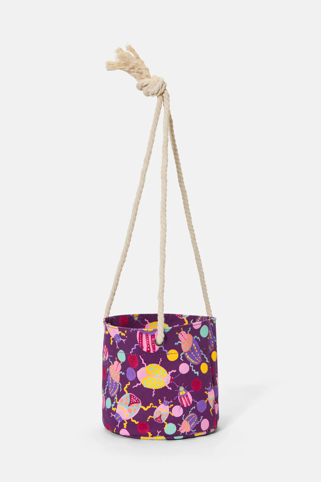 Plum Beetle Hanging Planter Small - Image 3