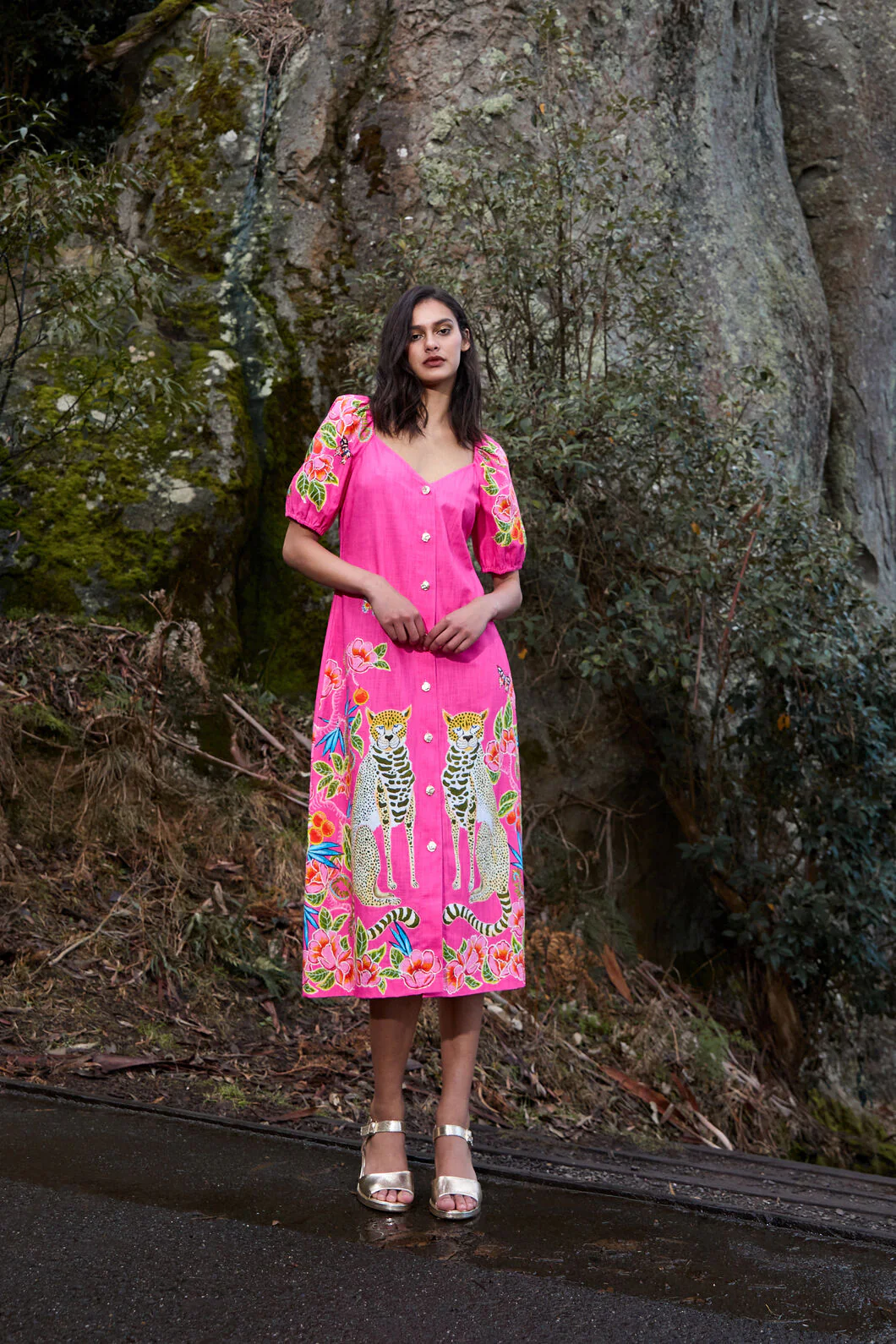 Plum Harvest Party Dress - Image 2
