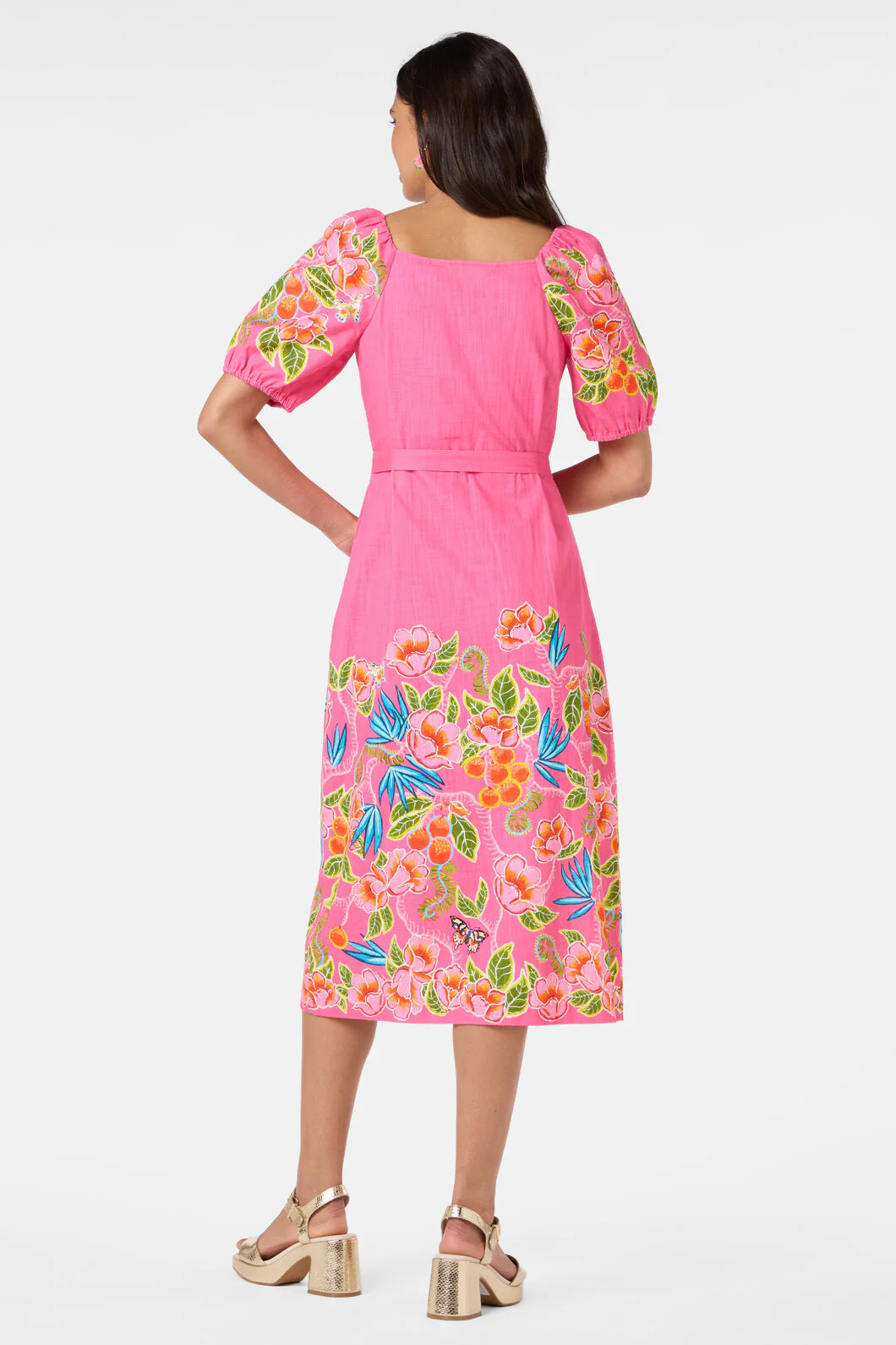 Plum Harvest Party Dress - Image 6