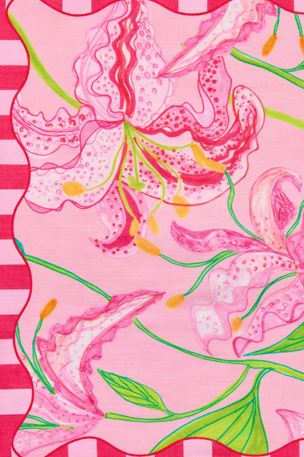 Pop Lily Napkin Set 4 - Image 3