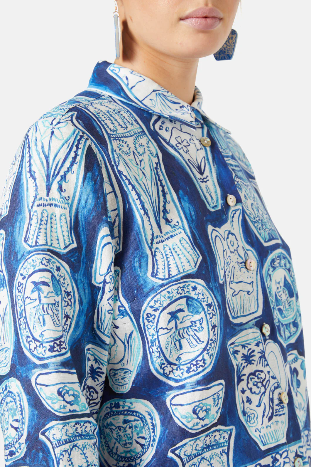 Porcelain Paradise Shirt - Image 7