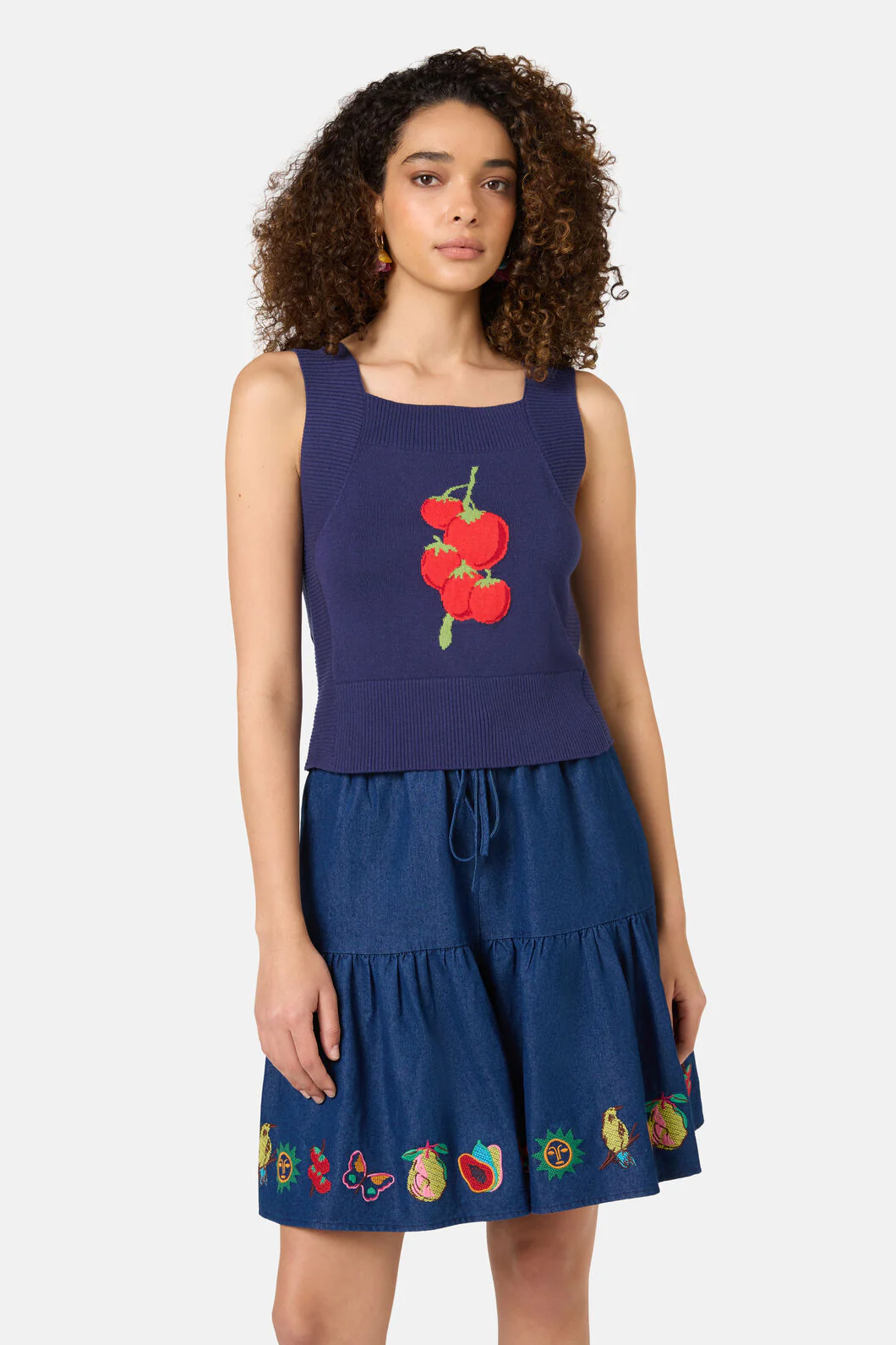 Postcards Organic Knit Tank - Image 5