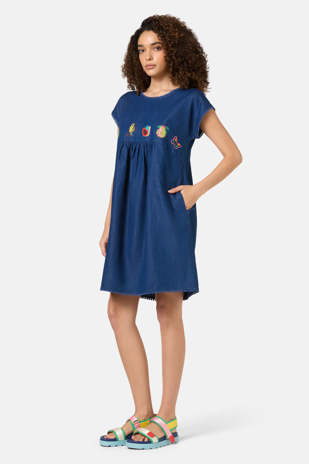 Postcards Chambray Bungalow Dress - Image 3