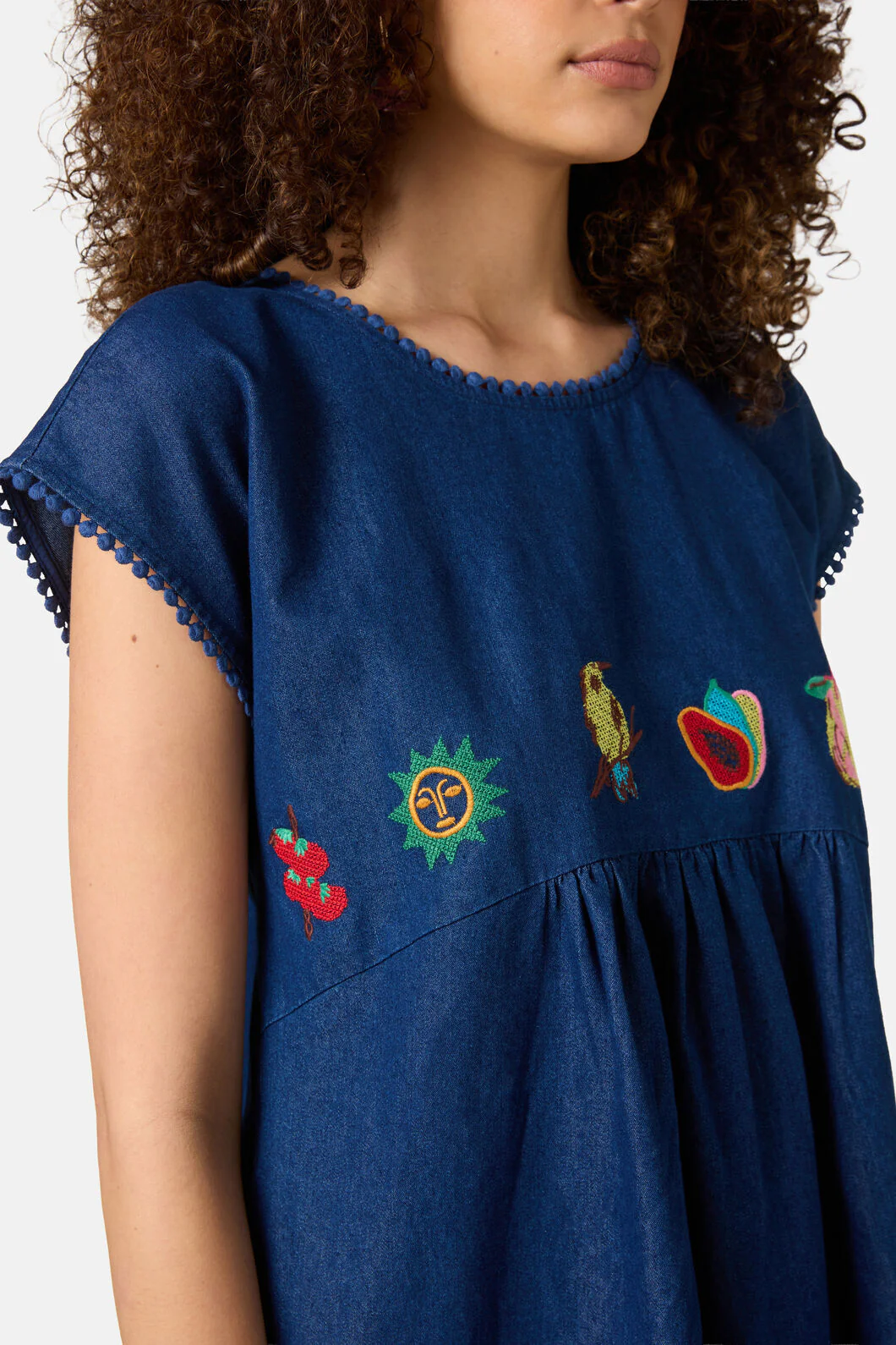 Postcards Chambray Bungalow Dress - Image 5