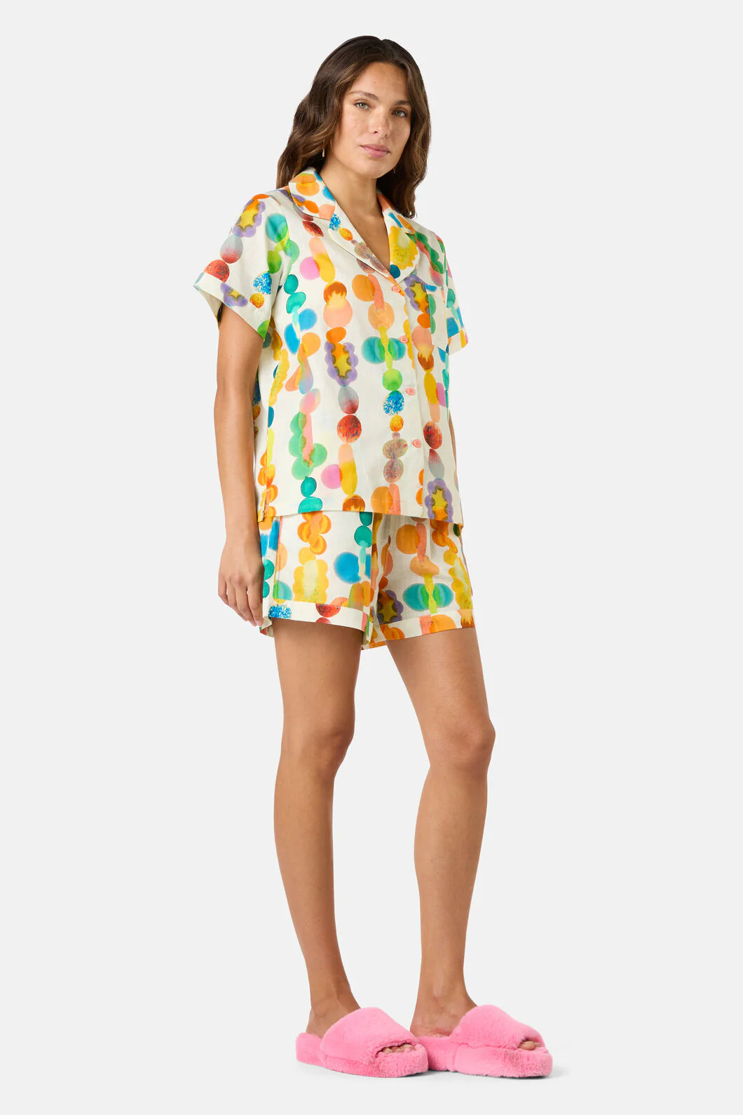 Rainbow Drops Pj Shorts Set - Image 12