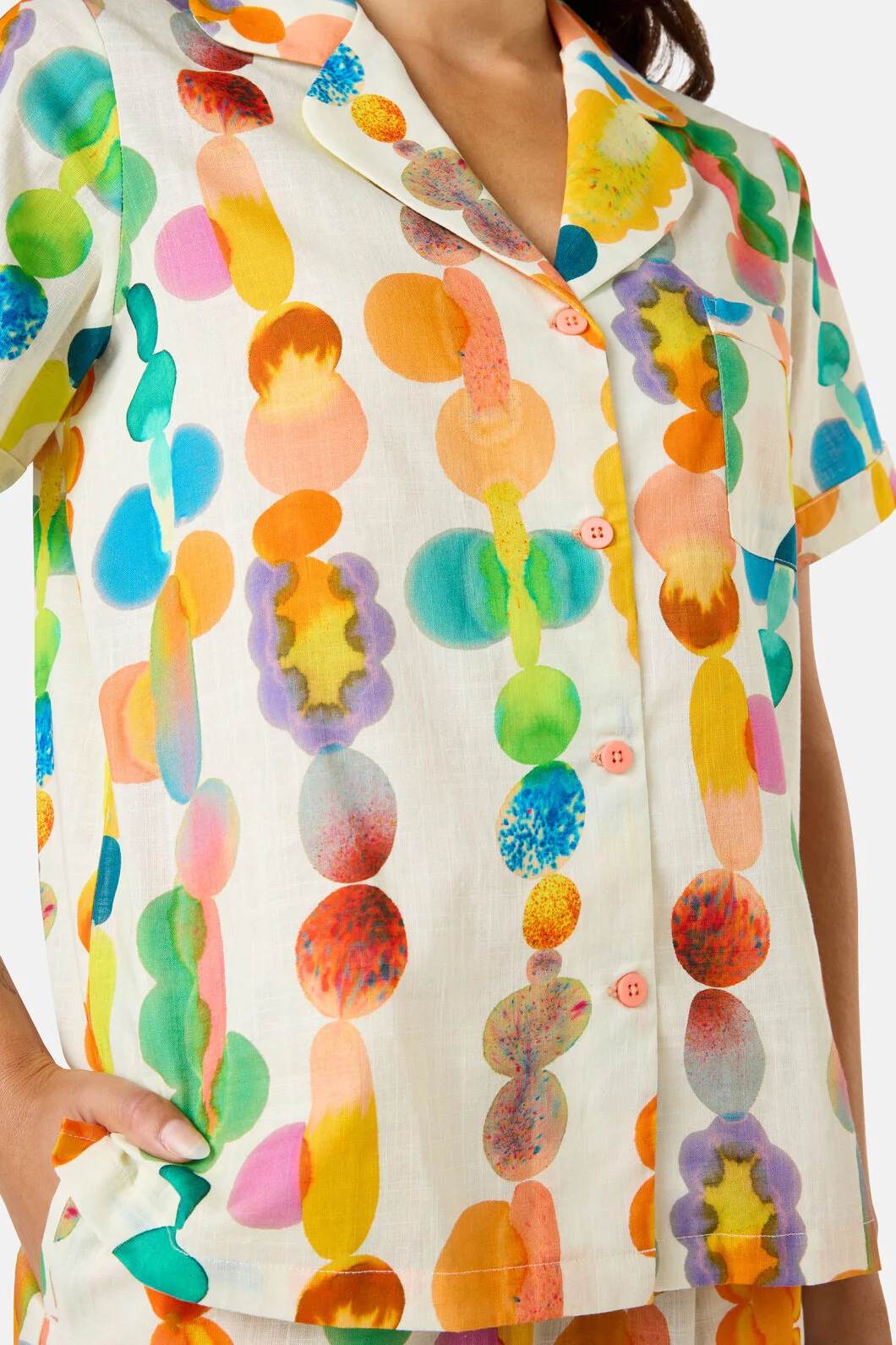 Rainbow Drops Pj Shorts Set - Image 7