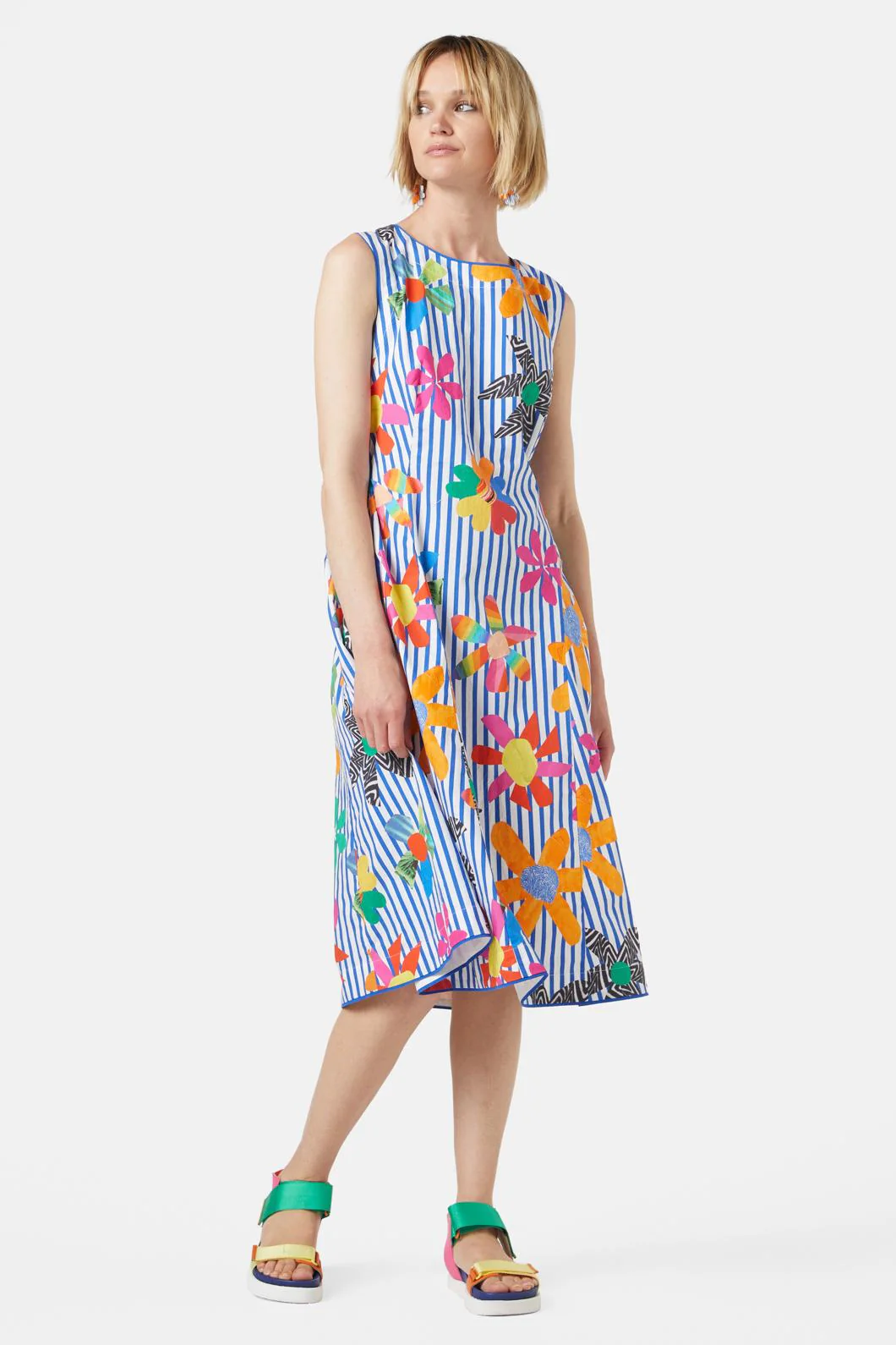 Rainbow Flower Dress - Image 2