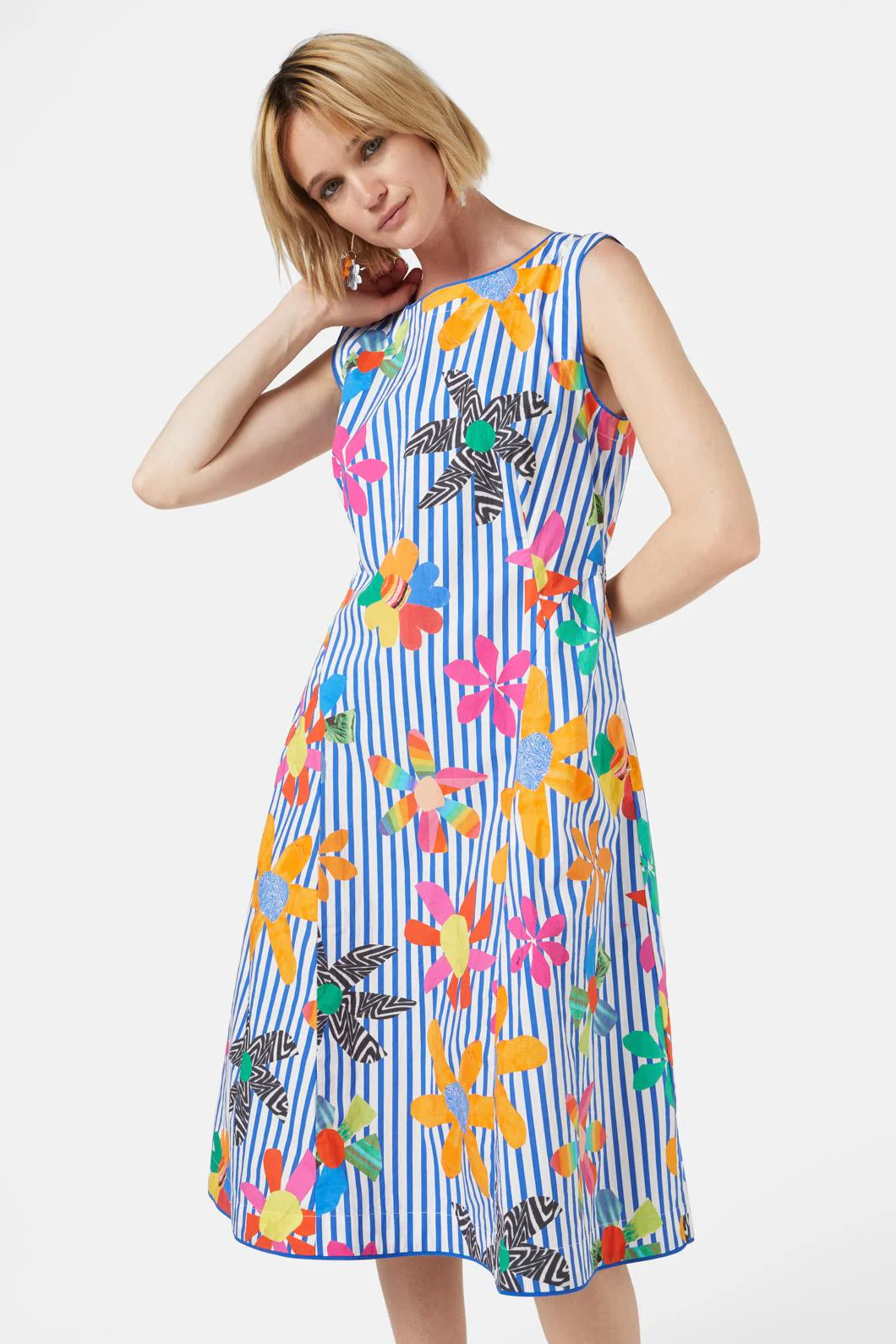 Rainbow Flower Dress - Image 3