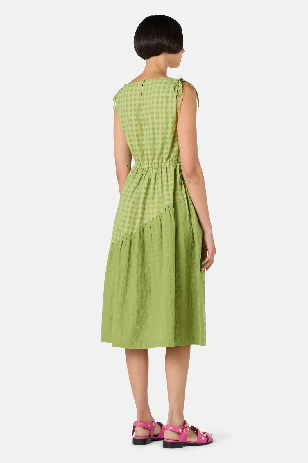 Ready Check Tiered Dress - Image 4