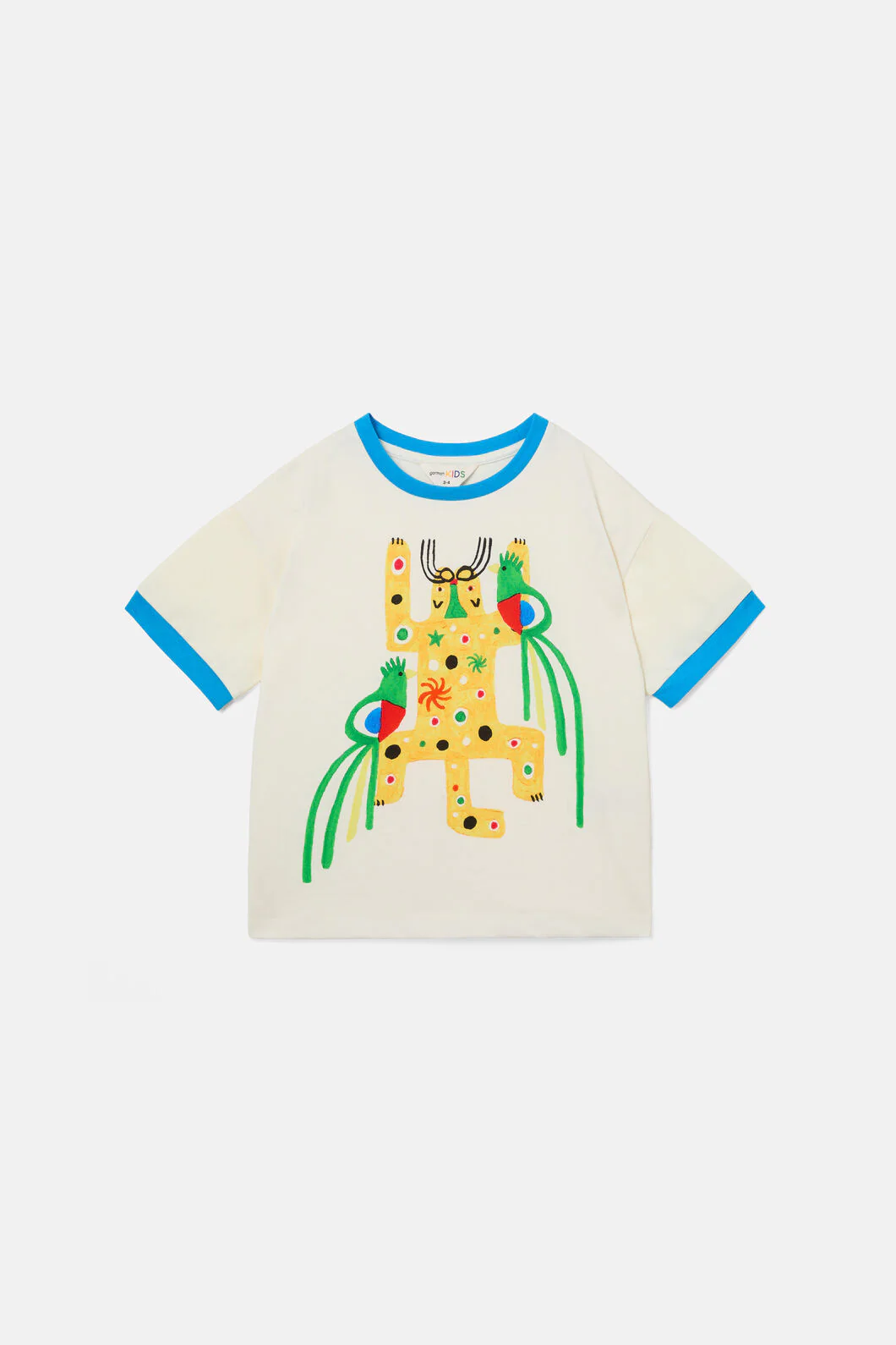 Rio Leopard Kids Ss Tee - Image 2