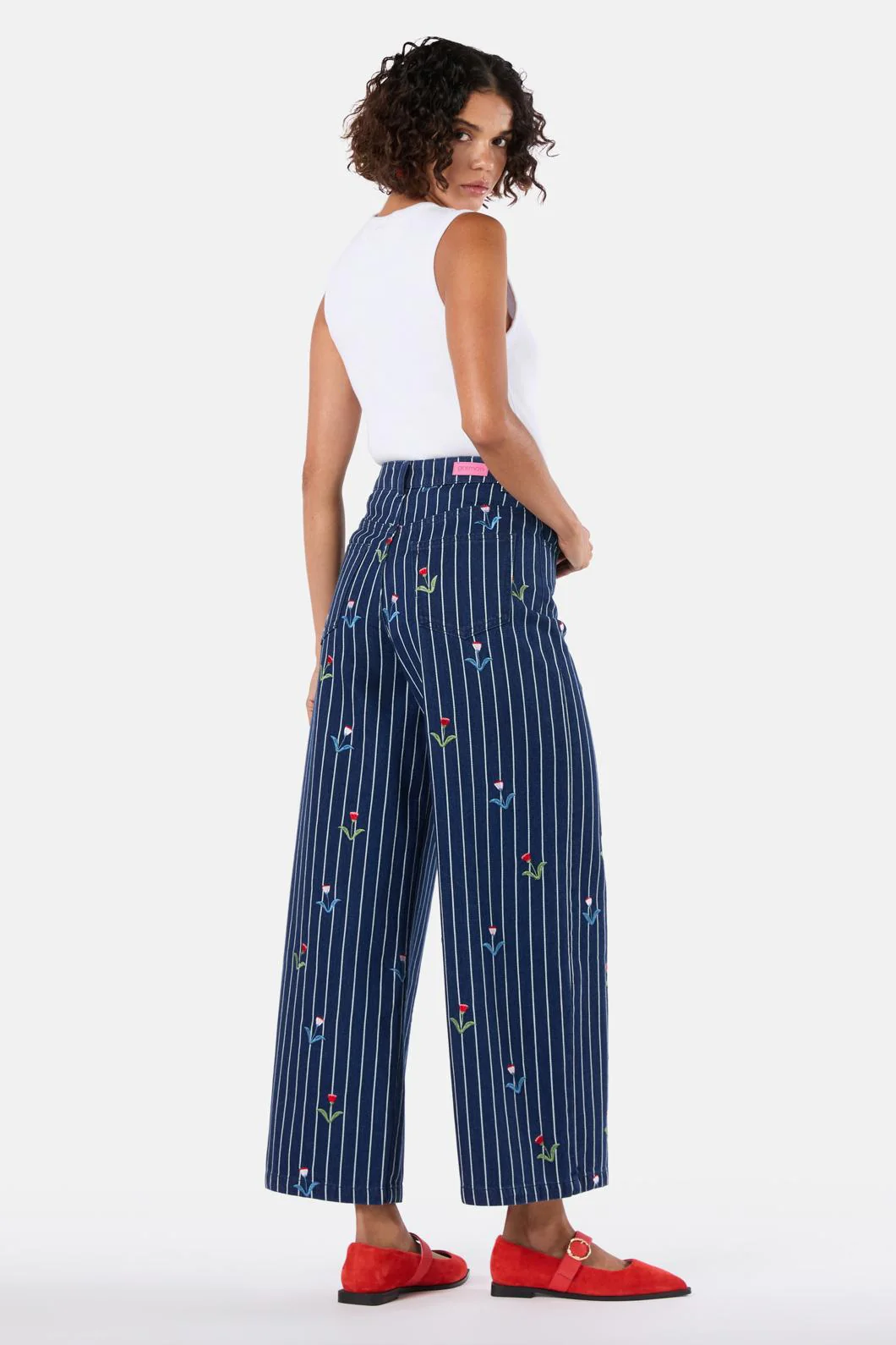 Rosette Denim Jean - Image 4