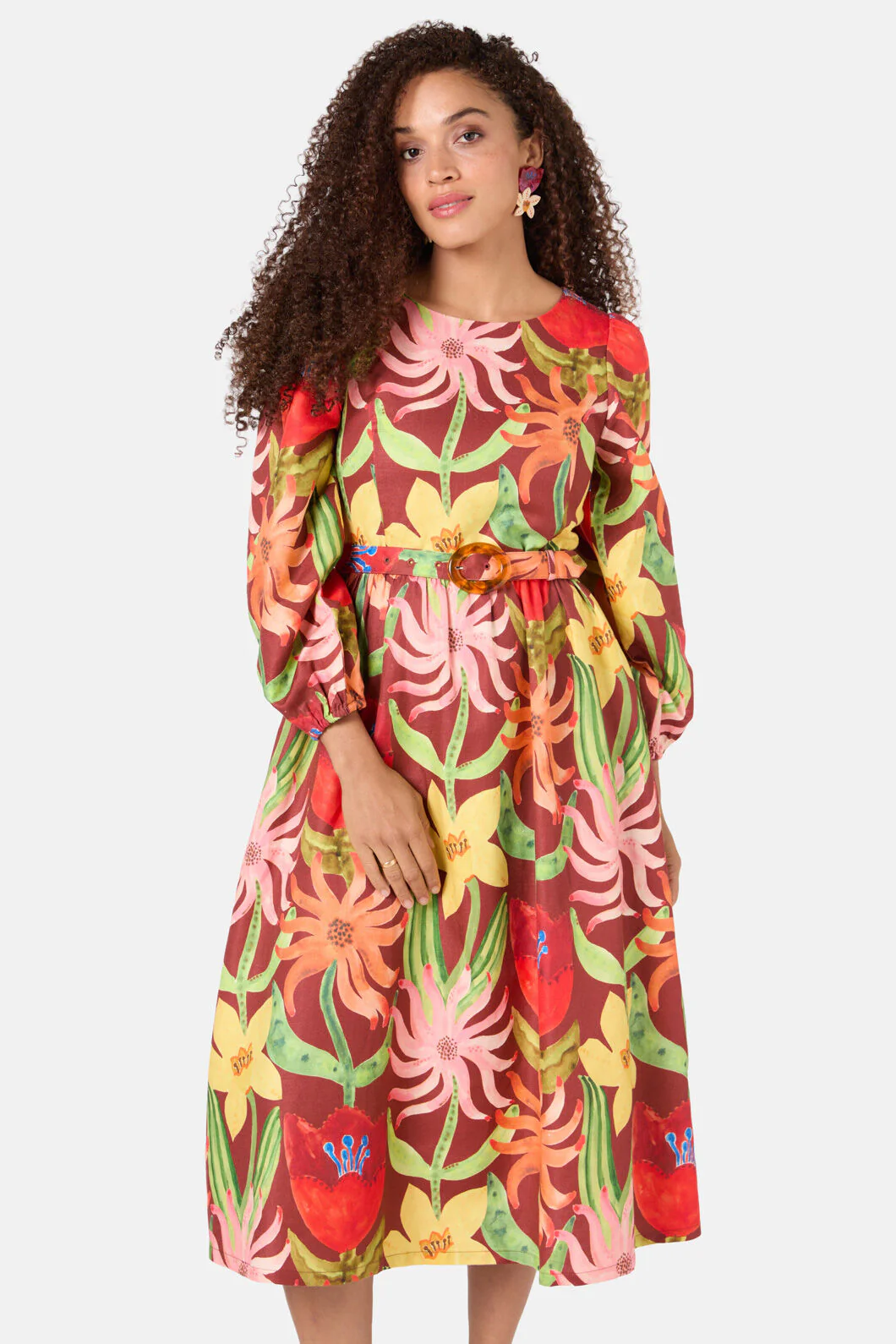 Rosie's Posies Long Dress - Image 2
