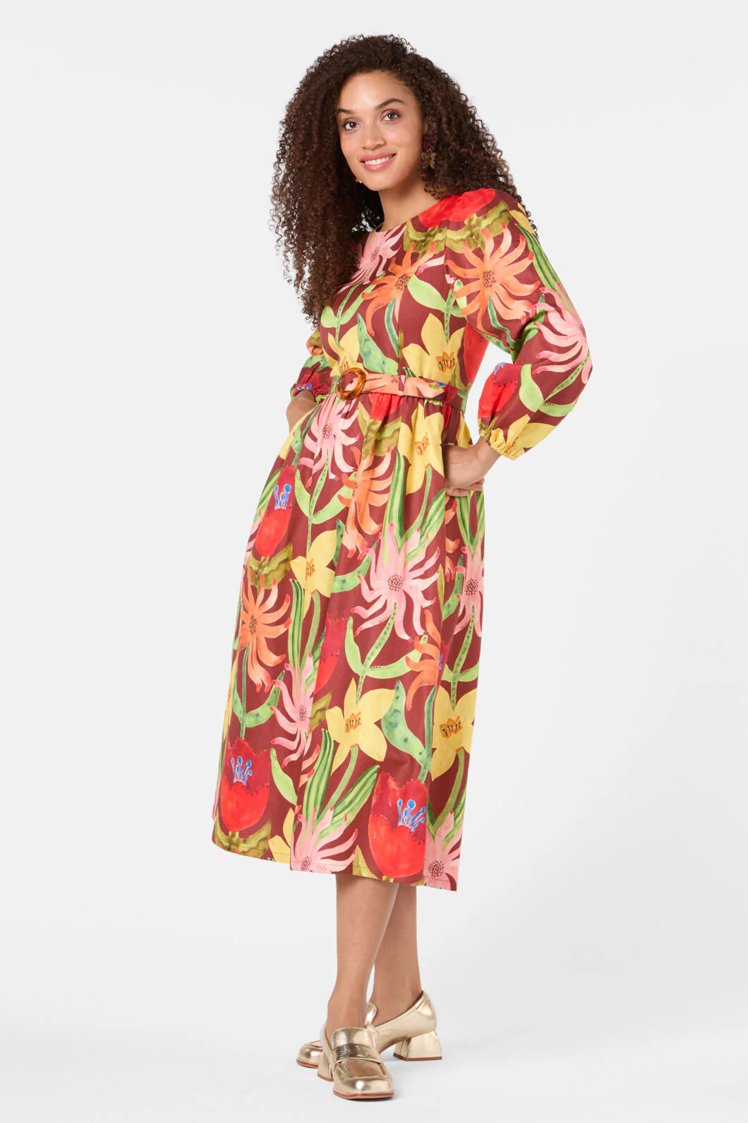 Rosie's Posies Long Dress - Image 8