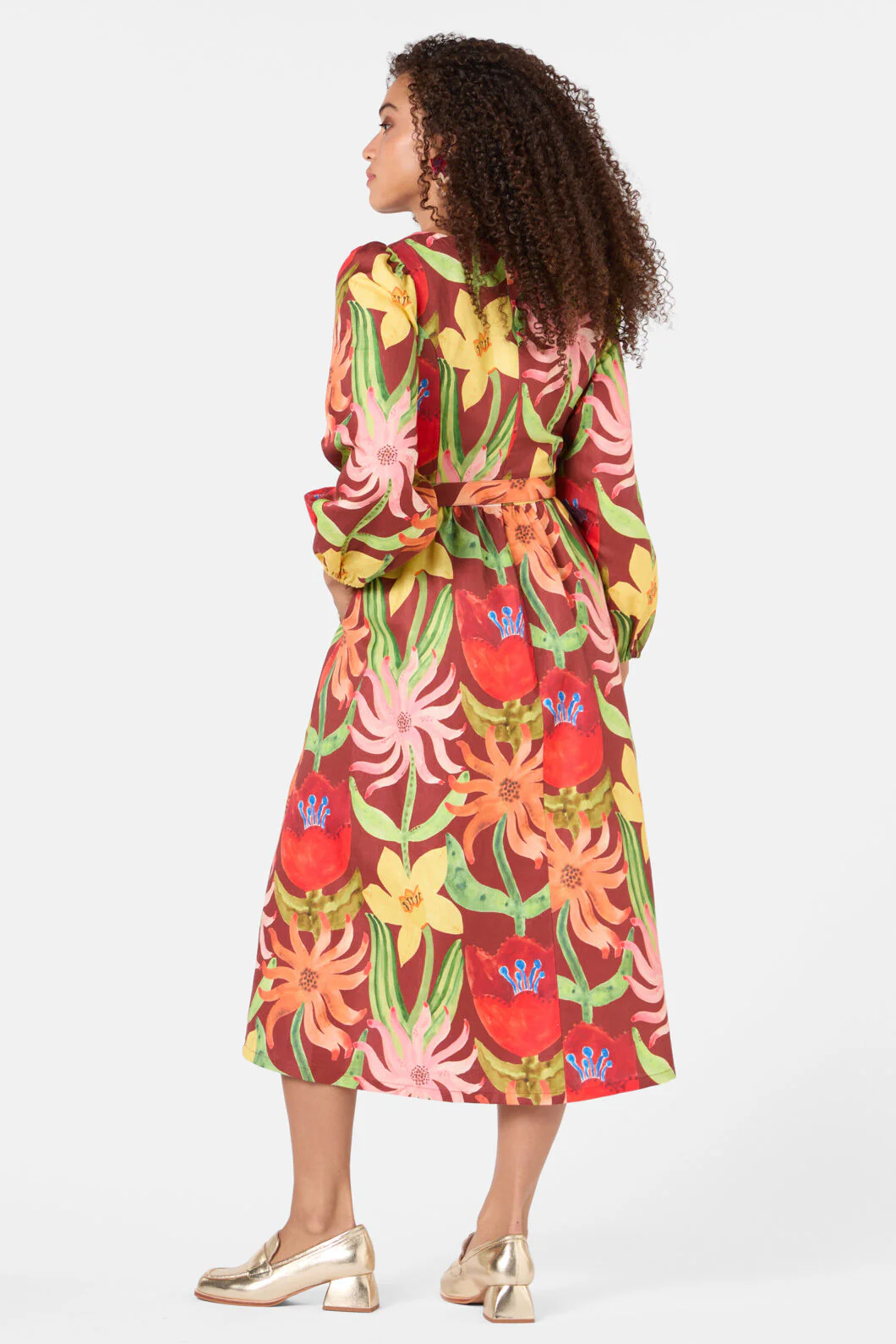 Rosie's Posies Long Dress - Image 9