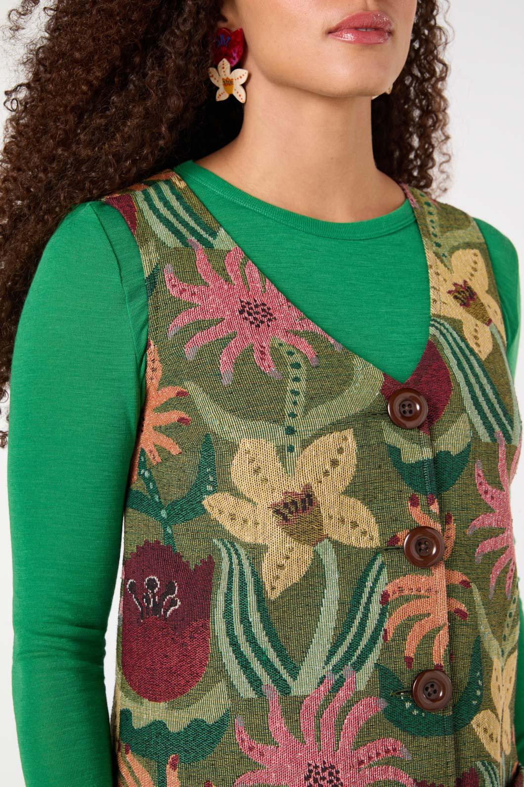 Rosie's Posies Pinafore - Image 7