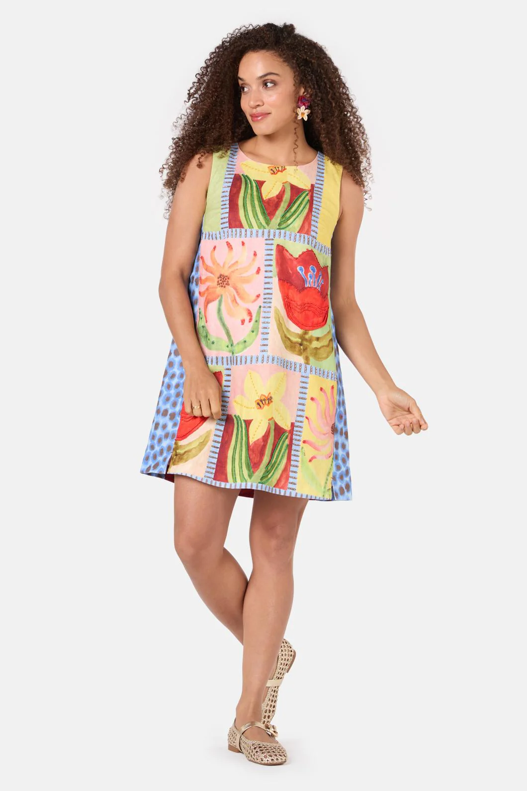 Rosie's Posies Shift Dress - Image 5