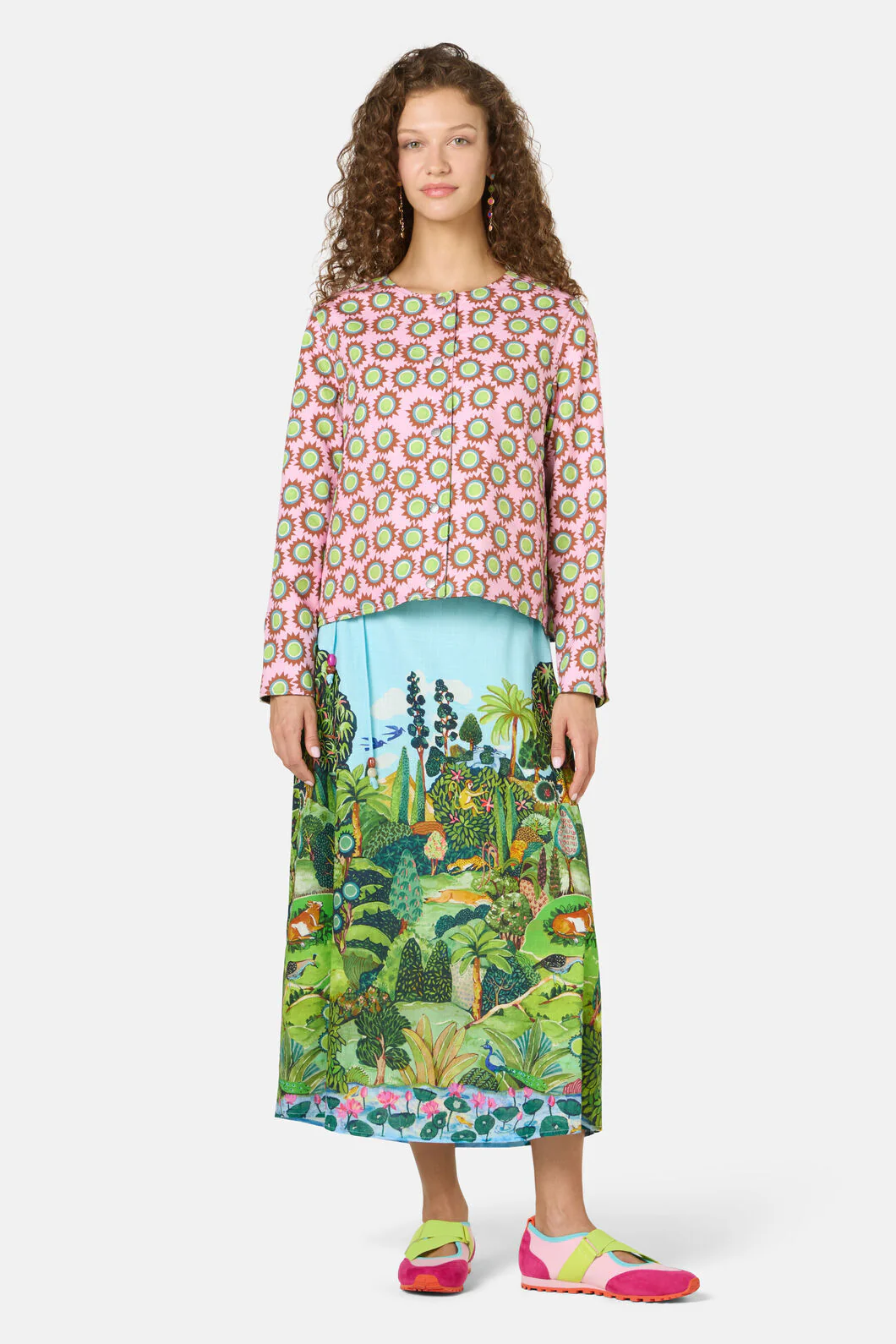 Royal Garden Reversible Shell Jacket - Image 3