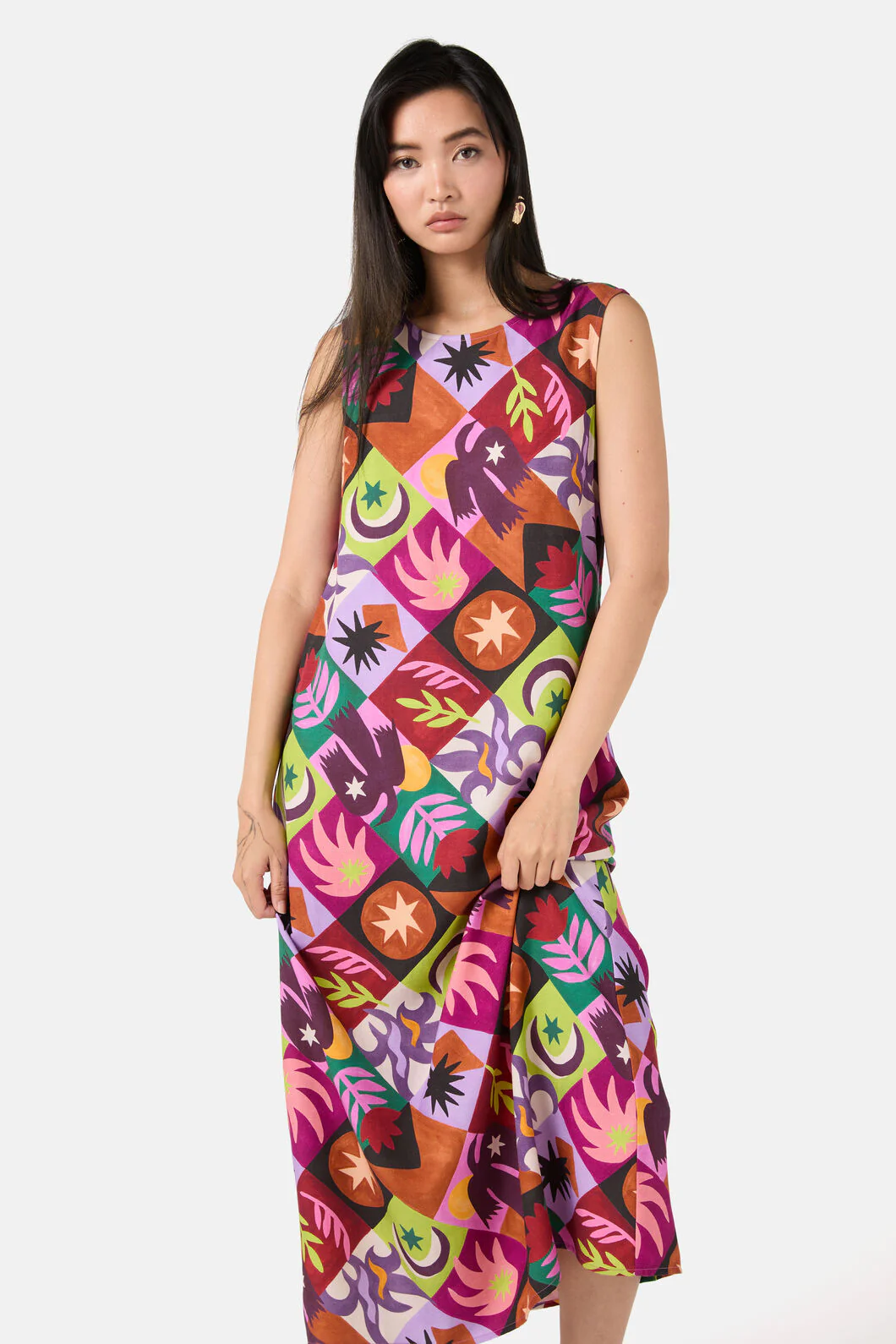 Rubix Rodeo Midi Dress - Image 3